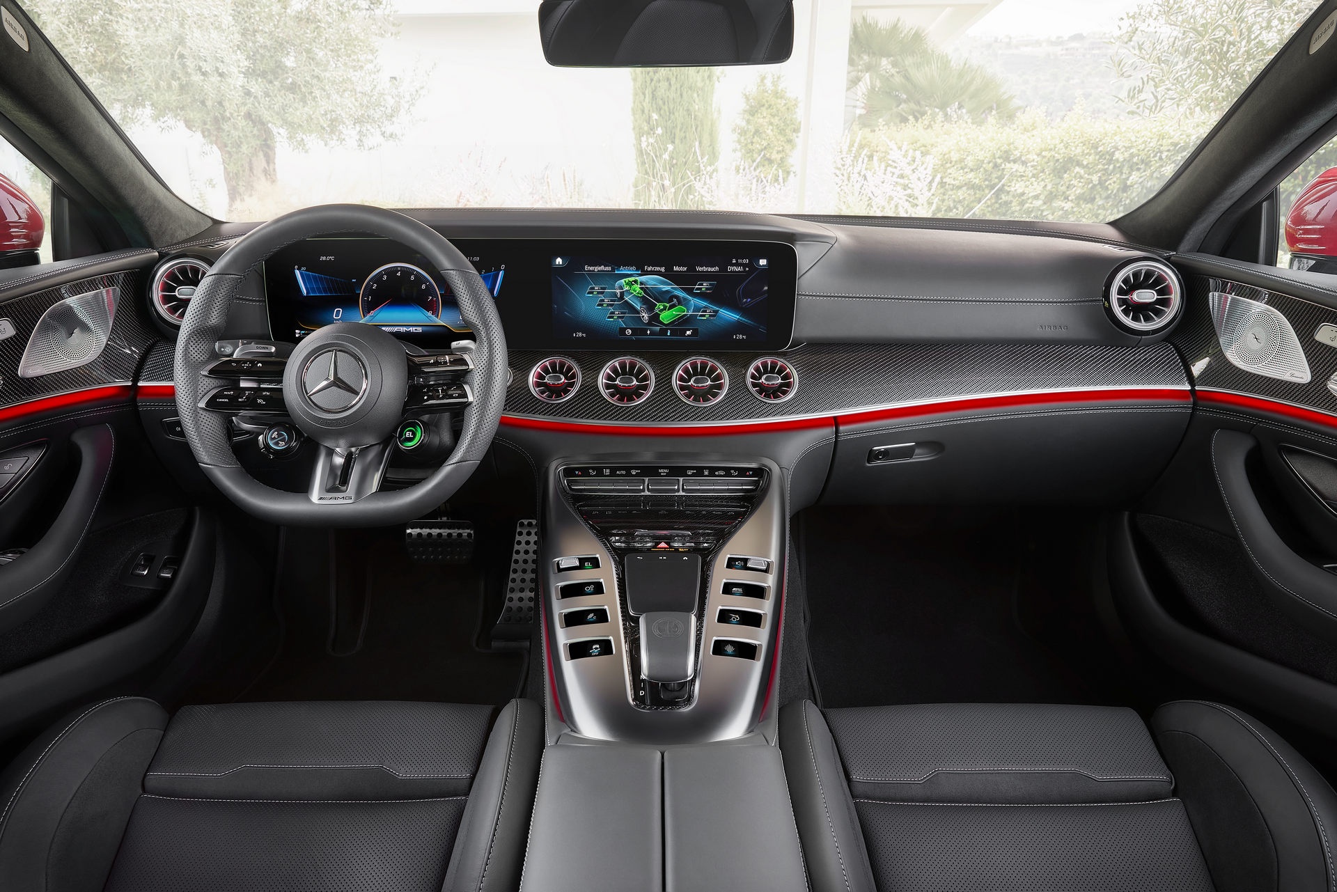 Mercedes-AMG GT 63 E Performance ra mắt ảnh 8 Mercedes-AMG GT 63 E Performance ra mat anh 8