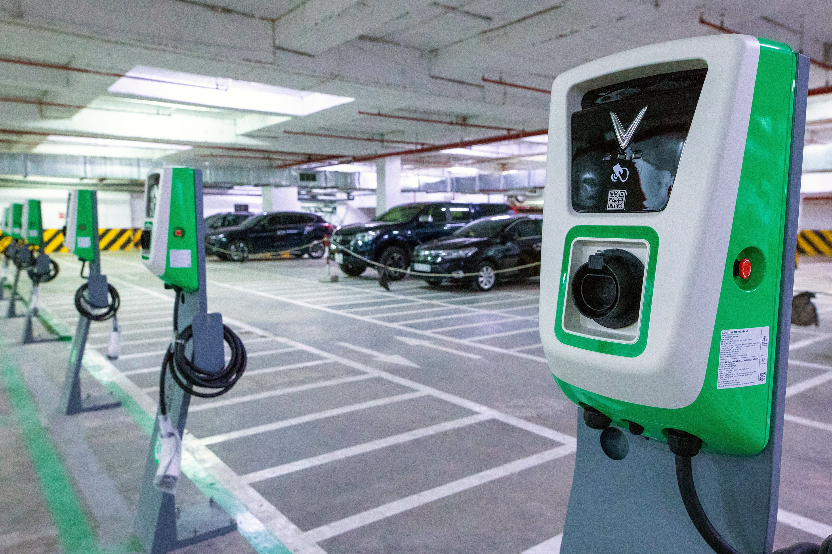 trạm sạc ôtô điện VinFast ảnh 1 tram sac oto dien VinFast anh 1