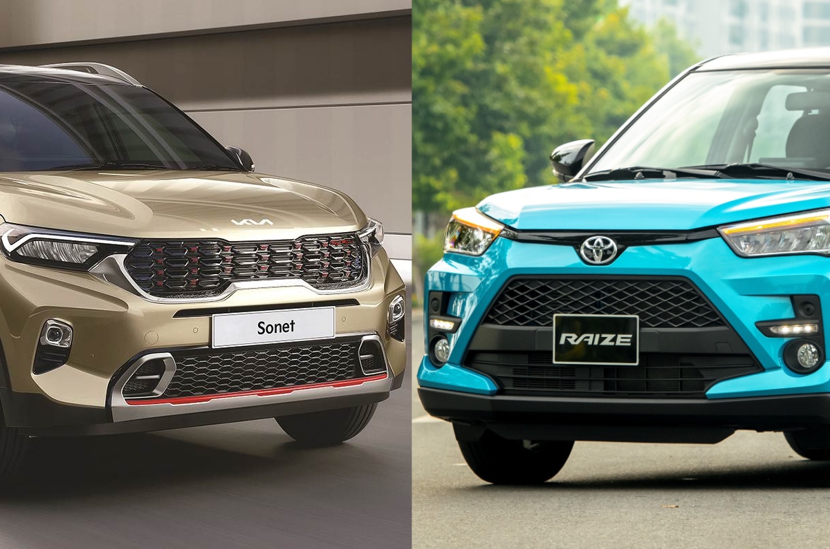 Toyota Raize doi dau Kia Sonet Deluxe trong cuoc chien SUV hang A hinh anh