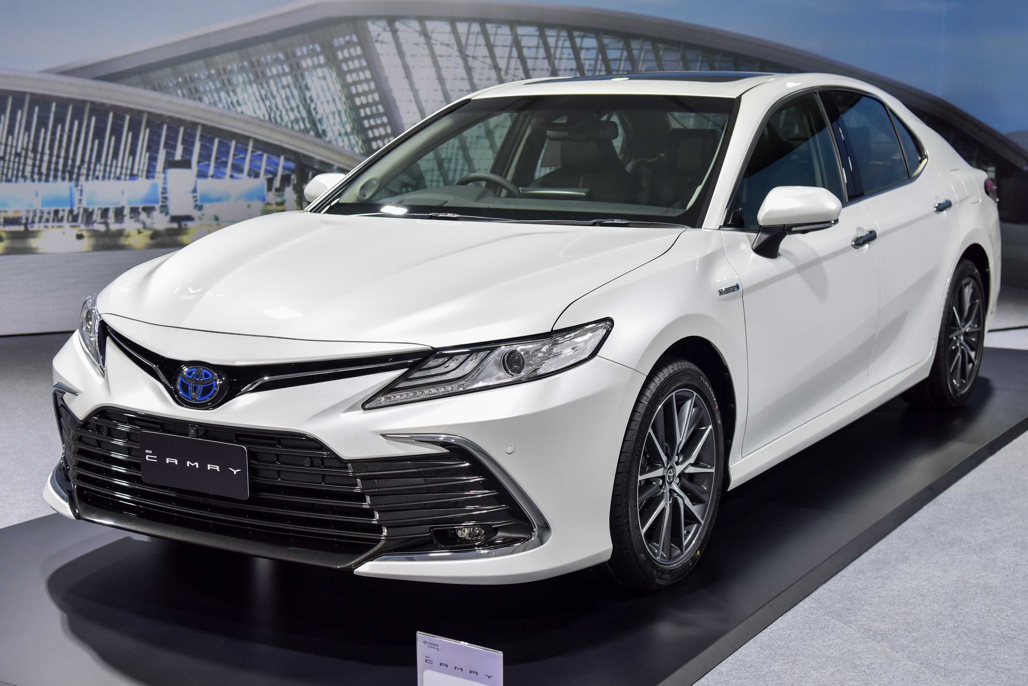 Toyota Camry 2022 mo ban tai Thai Lan, chuan bi ve Viet Nam hinh anh