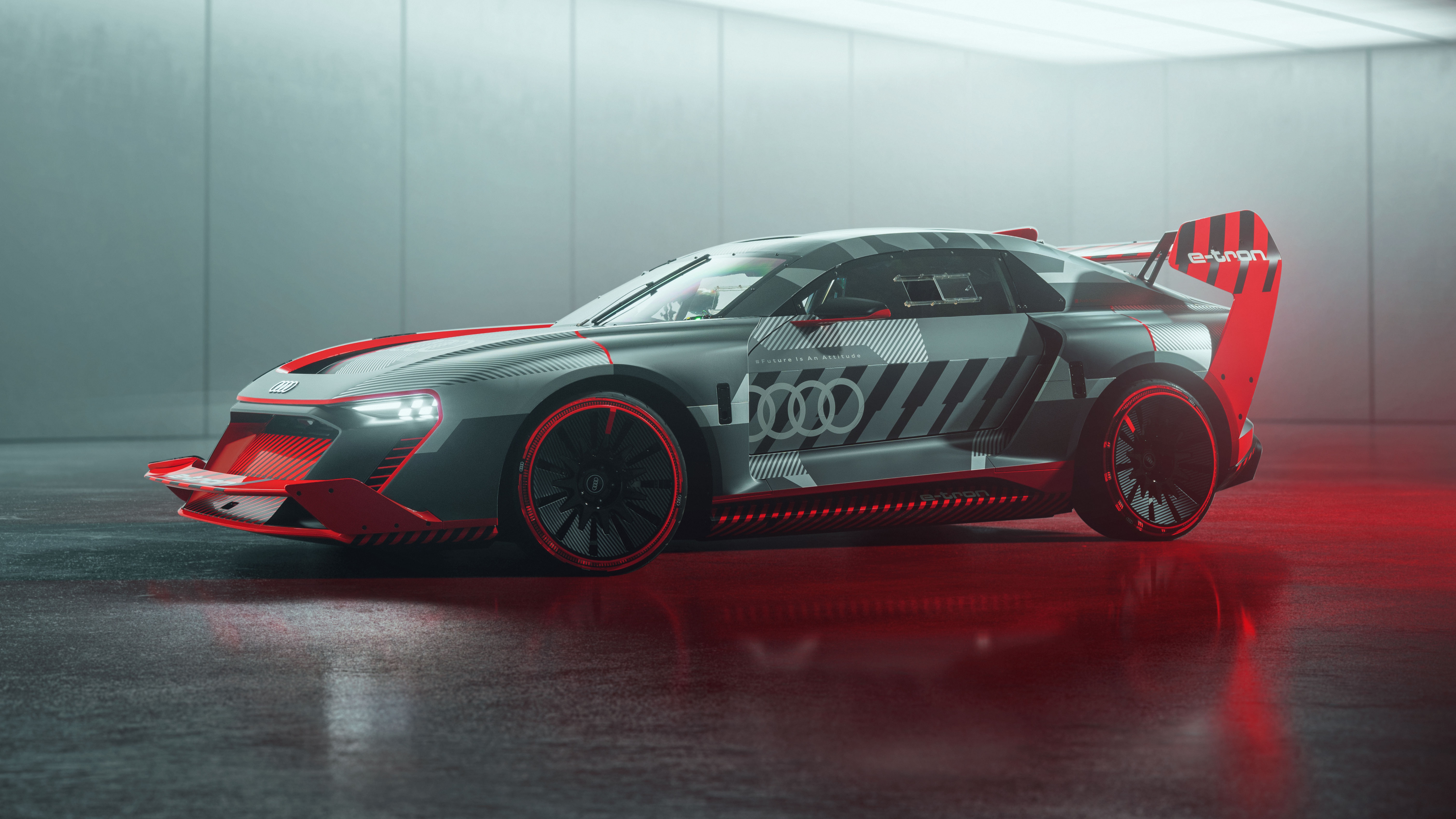 Audi S1 e-tron Quattro Hoonitron ra mắt ảnh 8 Audi S1 e-tron Quattro Hoonitron ra mat anh 8