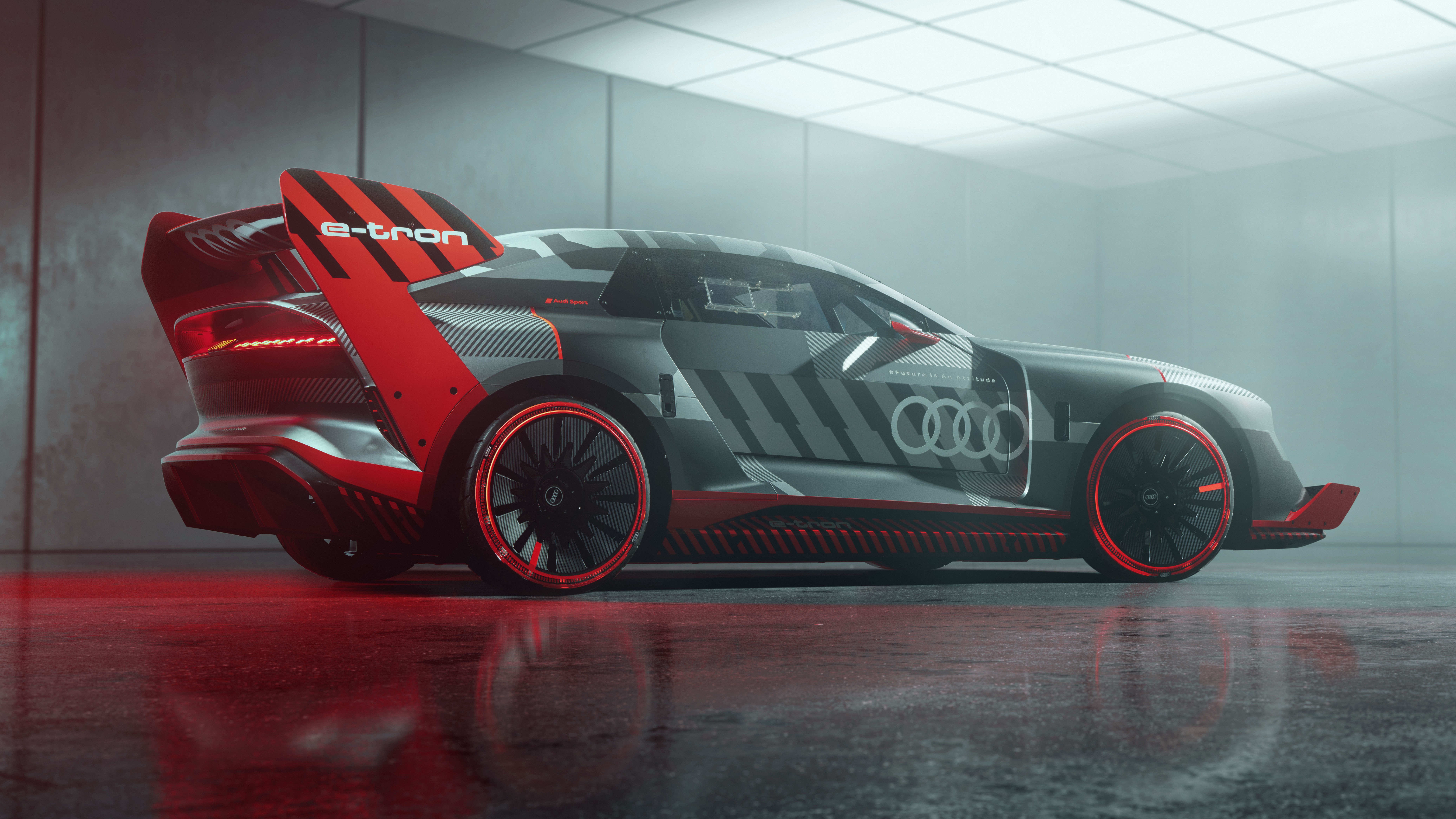 Audi S1 e-tron Quattro Hoonitron ra mắt ảnh 6 Audi S1 e-tron Quattro Hoonitron ra mat anh 6
