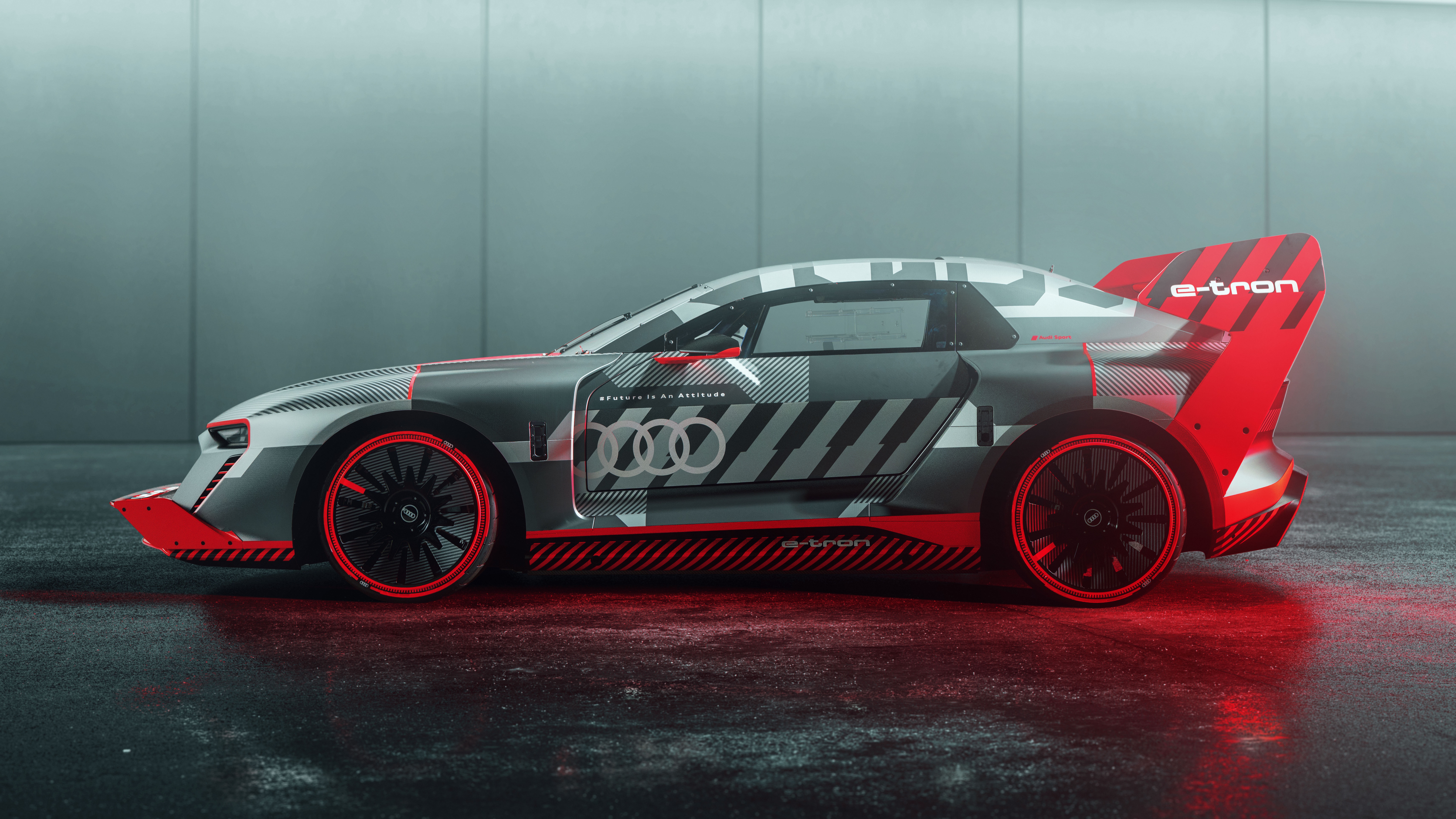 Audi S1 e-tron Quattro Hoonitron ra mắt ảnh 3 Audi S1 e-tron Quattro Hoonitron ra mat anh 3