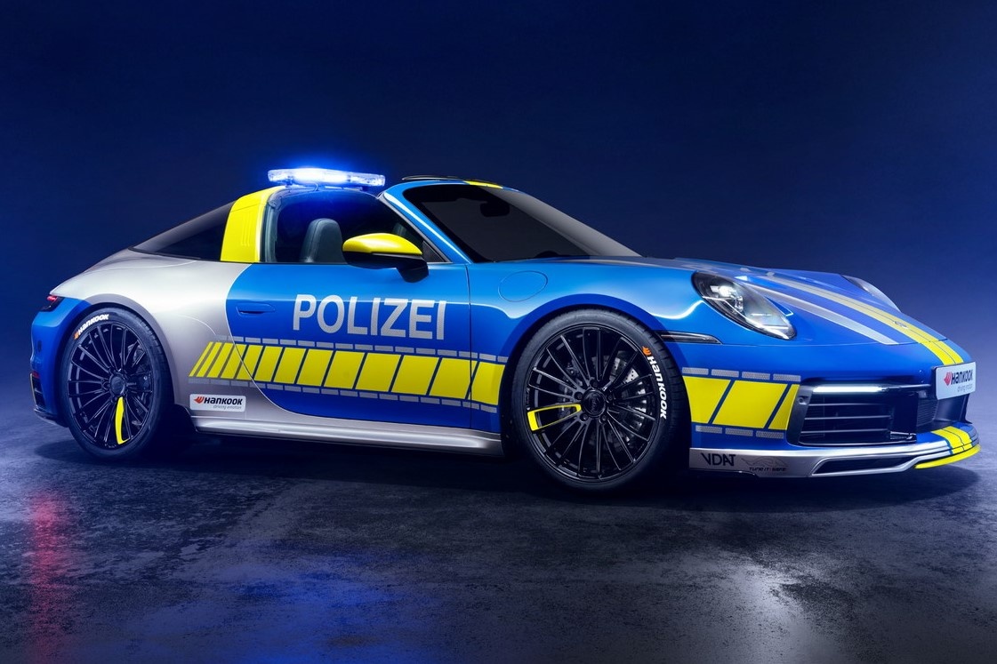 Ban nang cap Porsche 991 Targa 4 danh cho canh sat hinh anh