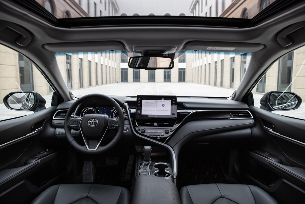Những điểm mới đáng chú ý trên Toyota Camry 2022 ảnh 3 Nhung diem moi dang chu y tren Toyota Camry 2022 anh 3