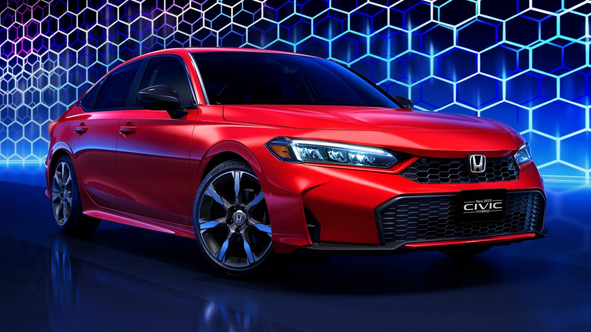 Honda Civic 2025 lo dien - doi thiet ke, them cong nghe hybrid hinh anh