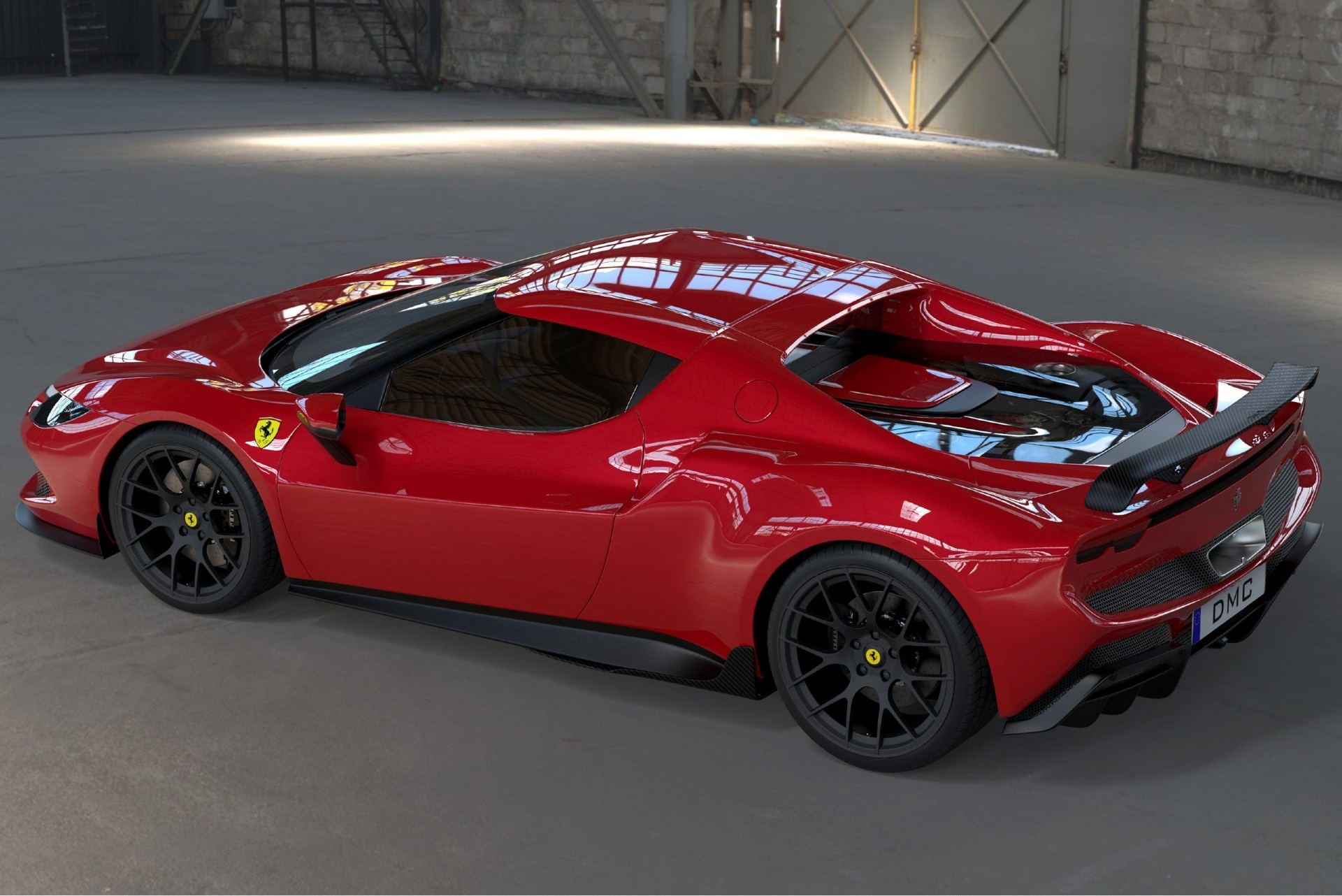 Ferrari 296 GTB với gói độ nâng cấp sức mạnh ảnh 2 Ferrari 296 GTB voi goi do nang cap suc manh anh 2