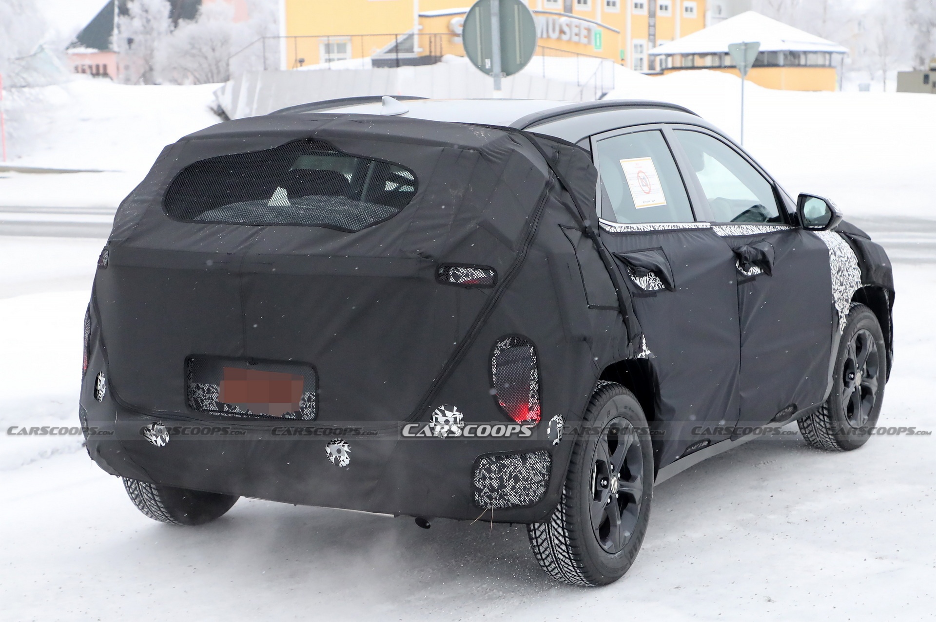 Hyundai Kona thế hệ mới lộ ảnh chạy thử ảnh 3 Hyundai Kona the he moi lo anh chay thu anh 3