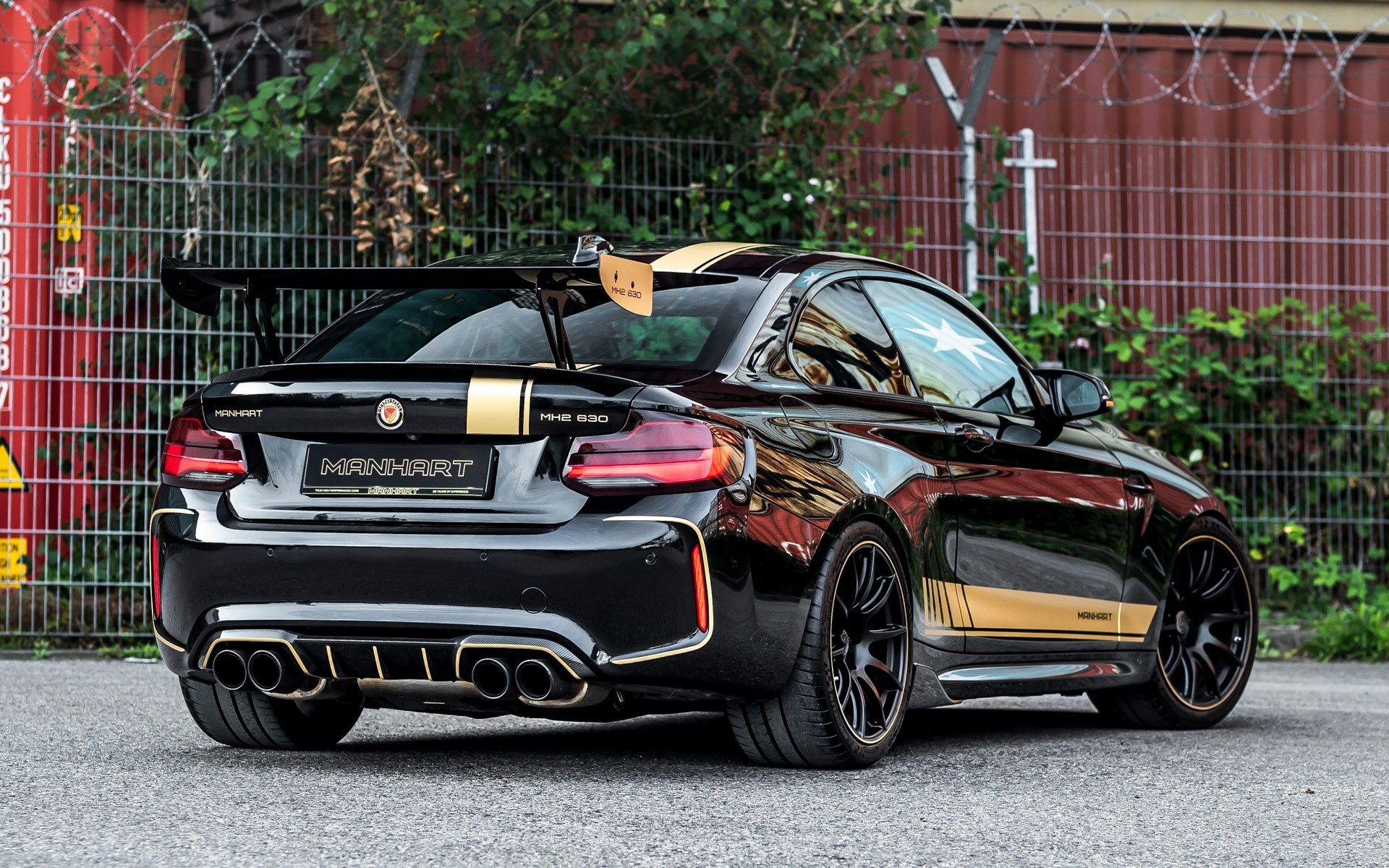 BMW M2 với gói độ Manhart mạnh 630 mã lực ảnh 3 BMW M2 voi goi do Manhart manh 630 ma luc anh 3