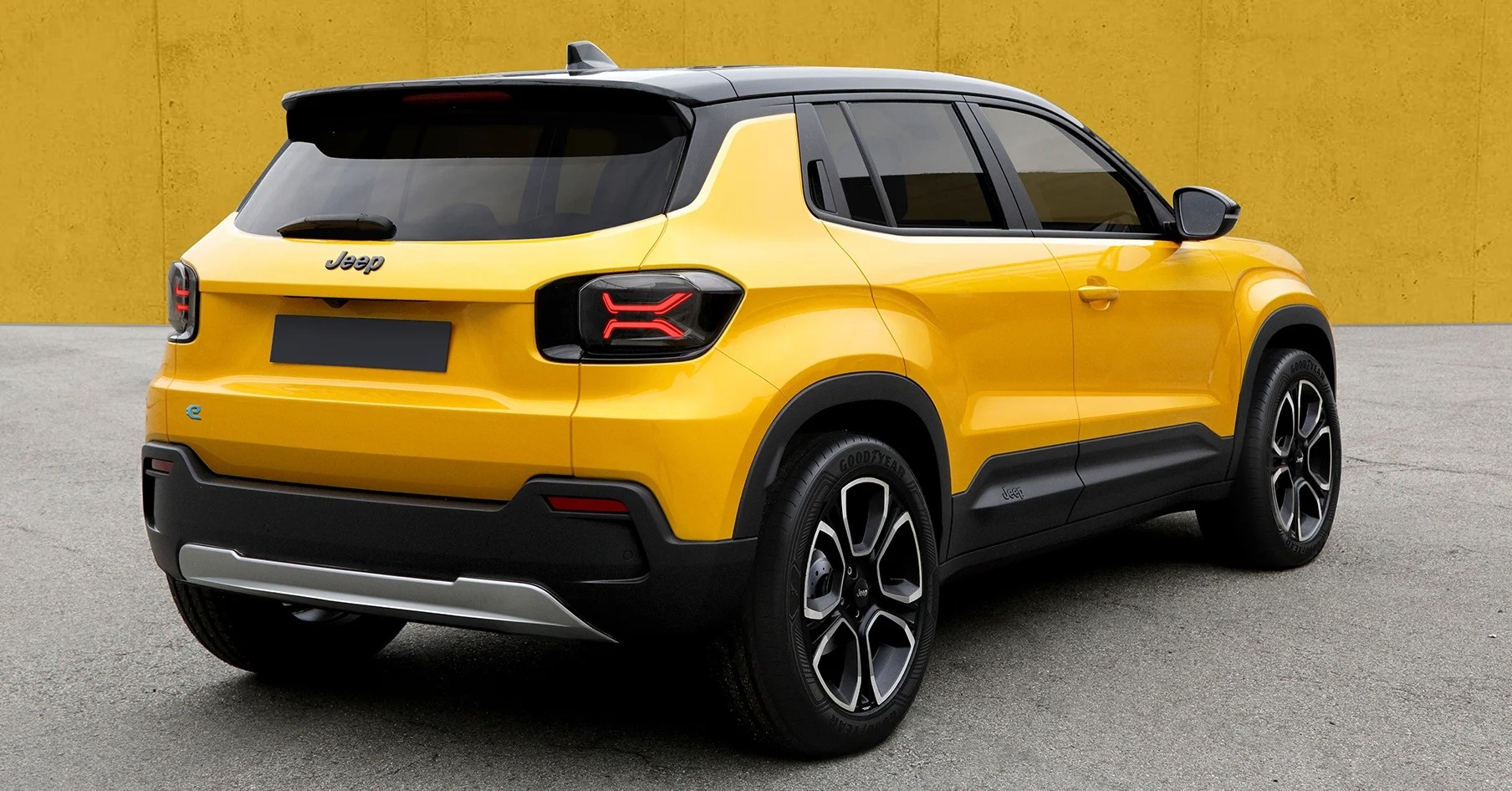 Jeep cong bo hinh anh mau xe dien dau tien anh 2