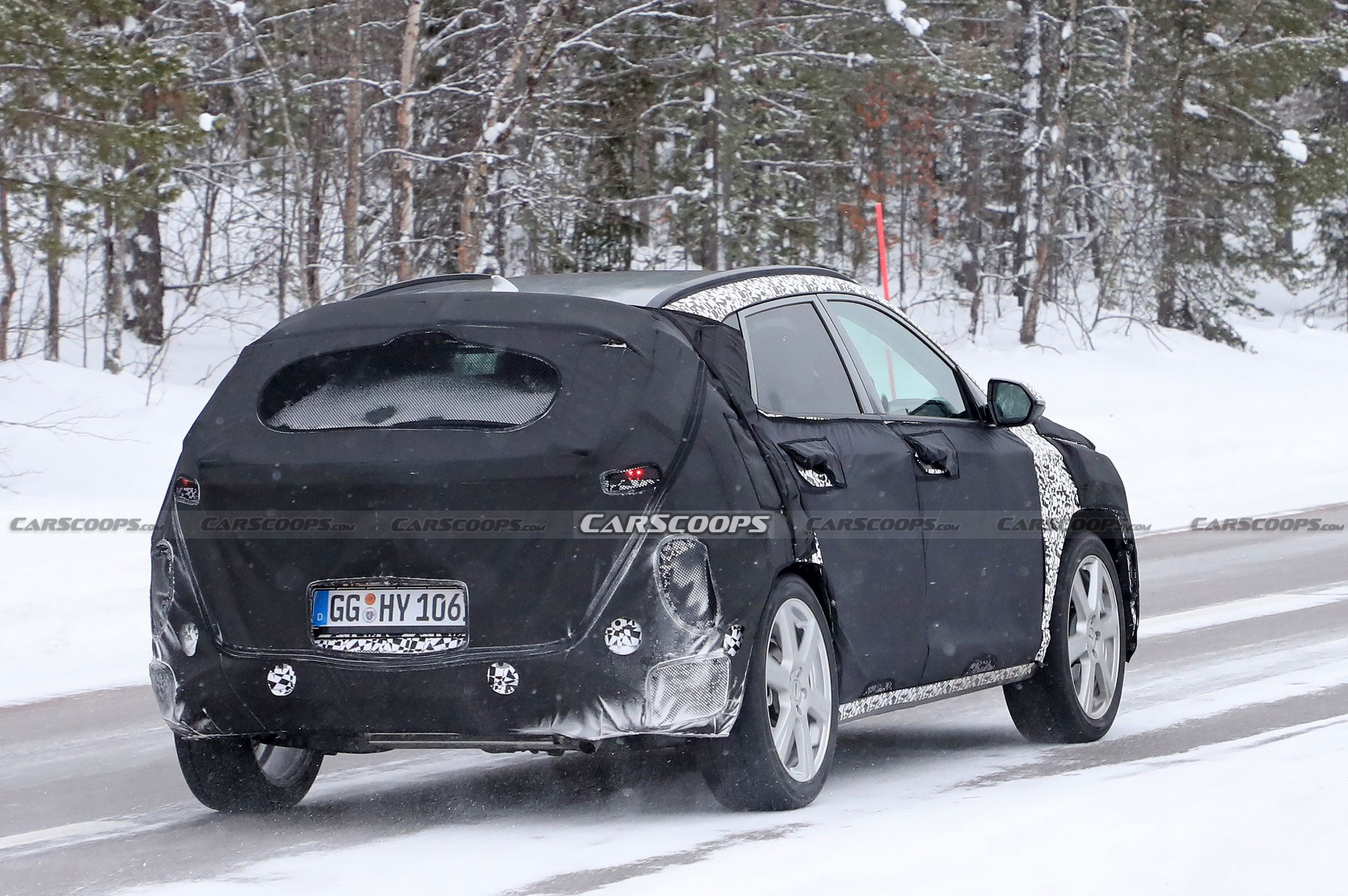 Lộ ảnh nội thất Hyundai Kona thế hệ mới ảnh 3 Lo anh noi that Hyundai Kona the he moi anh 3