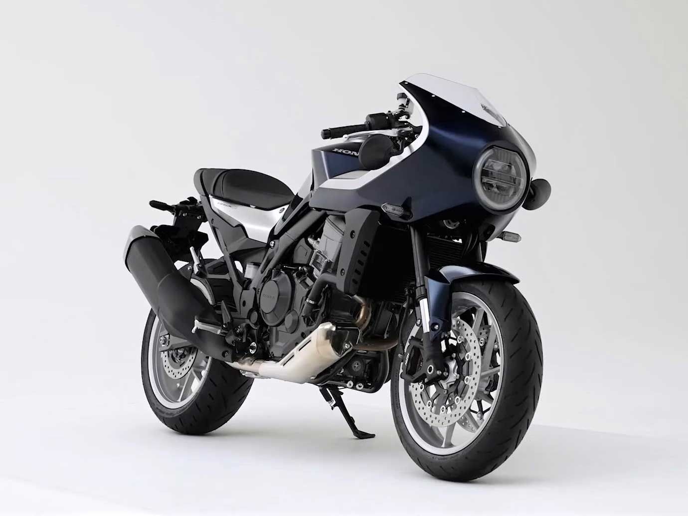 Can canh Honda Hawk 11, mau Neo Sport Cafe moi nhat cua Honda hinh anh