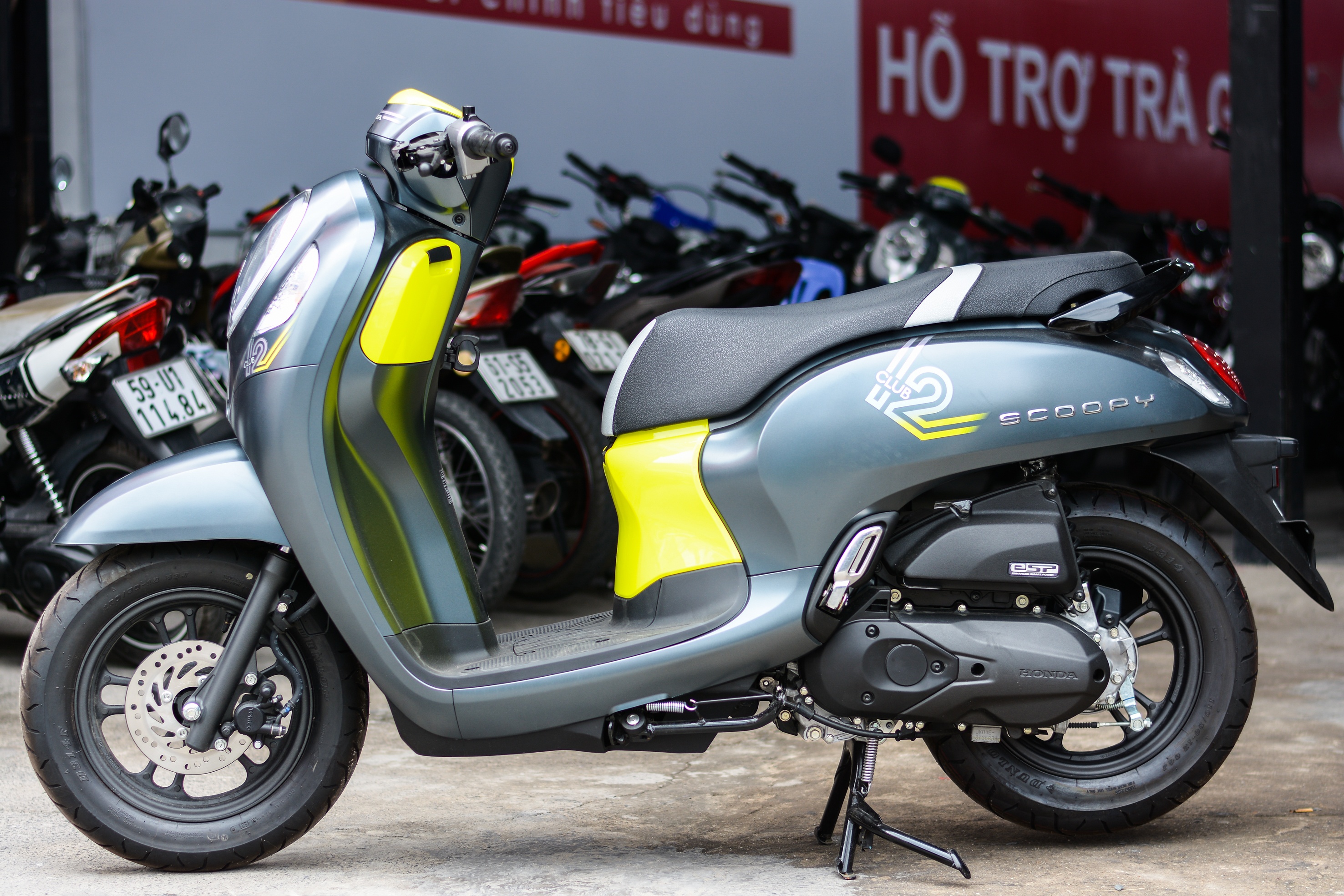 Chi tiet Honda Scoopy 2022 vua ve Viet Nam anh 2