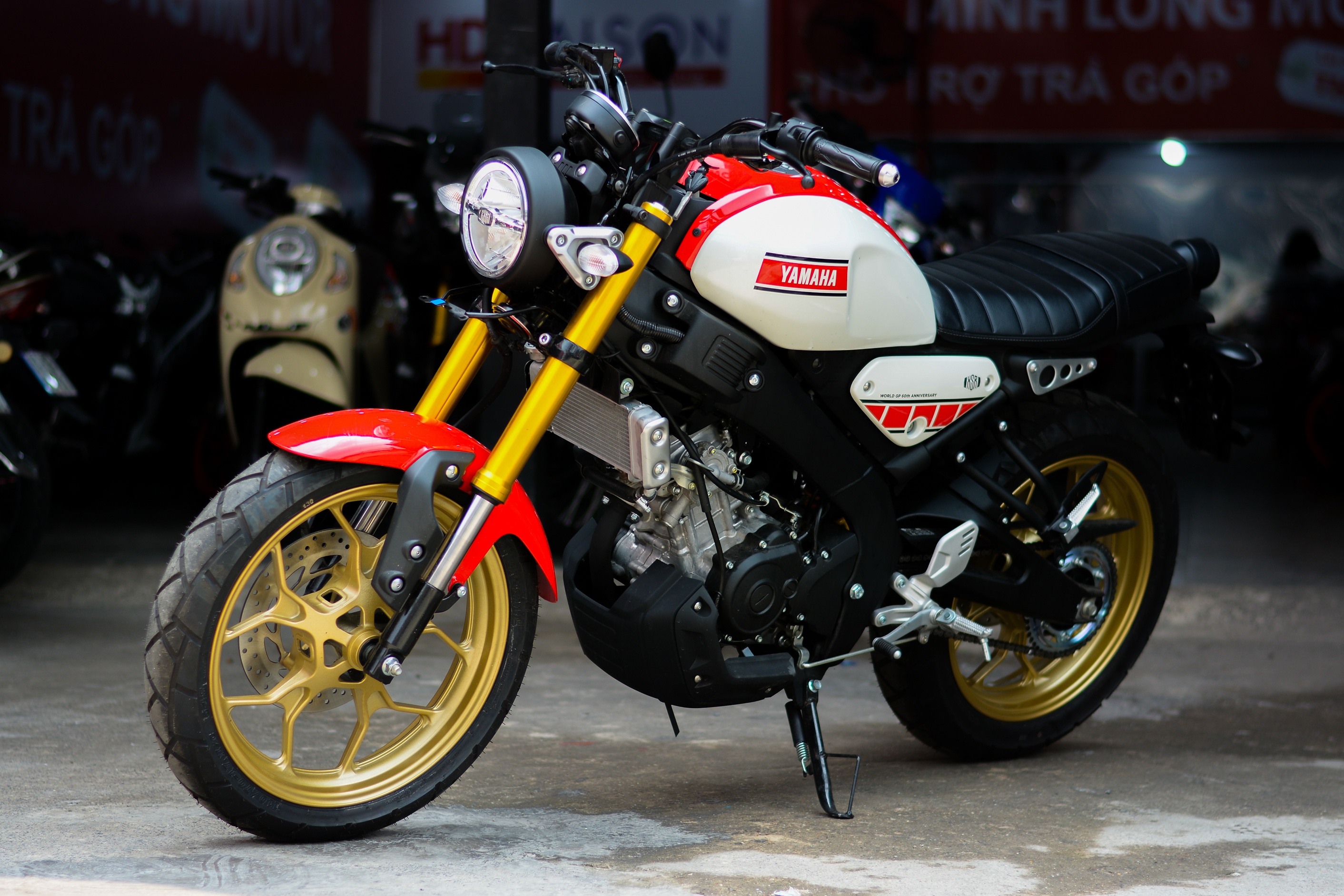 Yamaha XSR 155 phien ban dac biet ve Viet Nam, gia 83 trieu dong hinh anh