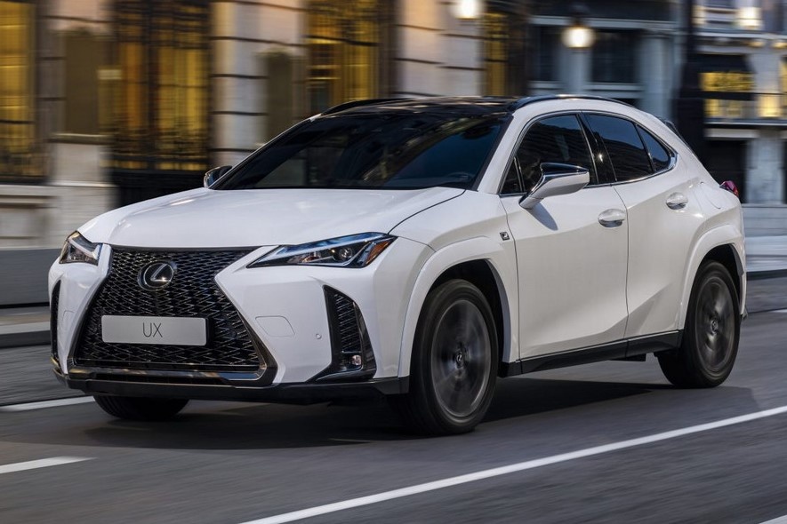 Can canh Lexus UX 2023 vua ra mat - dung dong co hybrid, chua co gia hinh anh