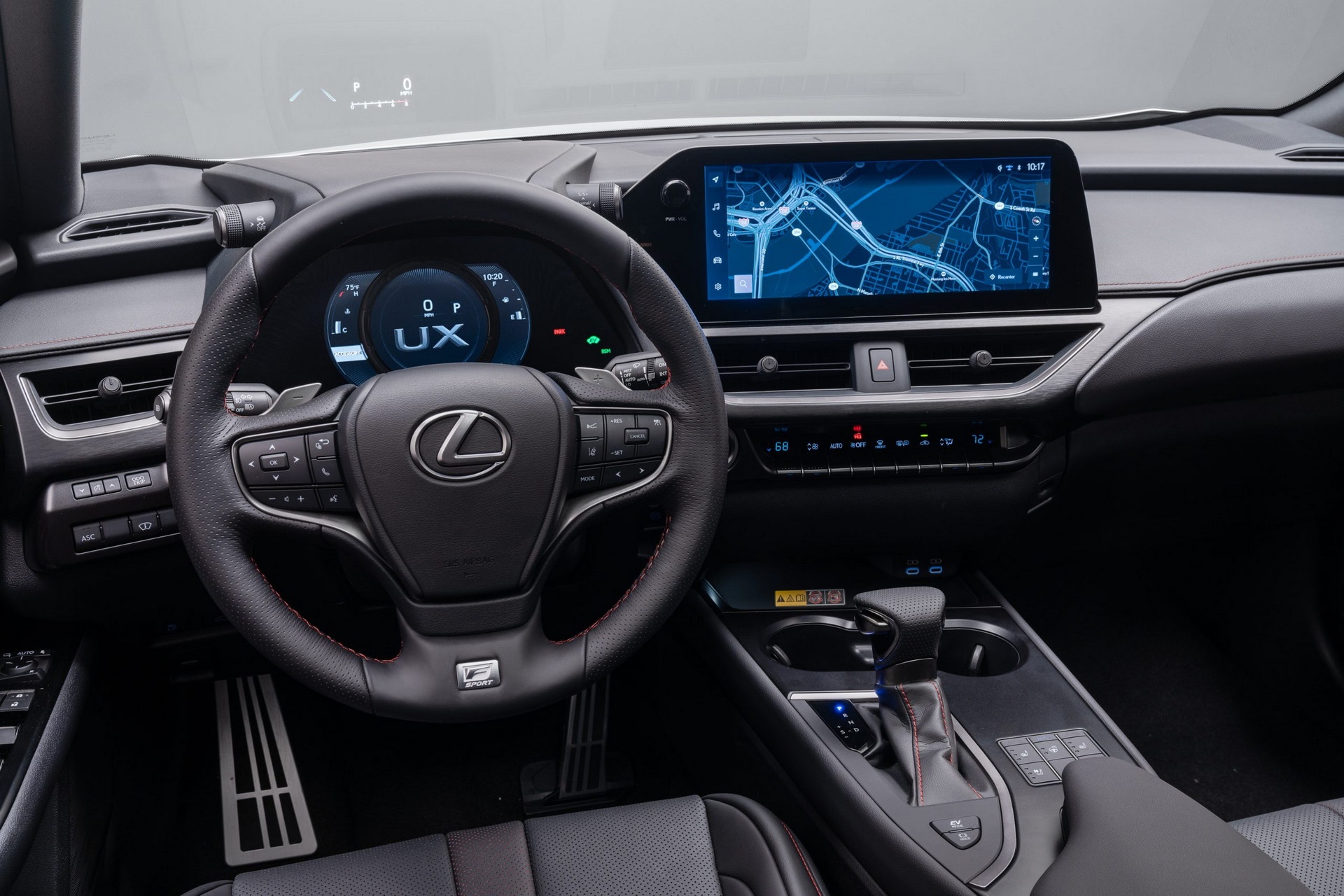 Lexus UX 2023 vua ra mat chi co trang bi dong co hybrid anh 6