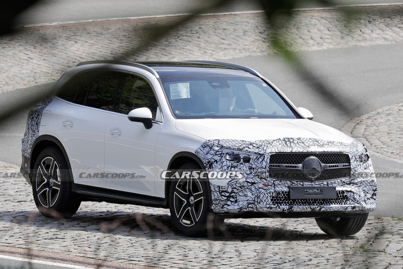 Mercedes-Benz GLC 2023 lo hinh anh dau tien anh 2