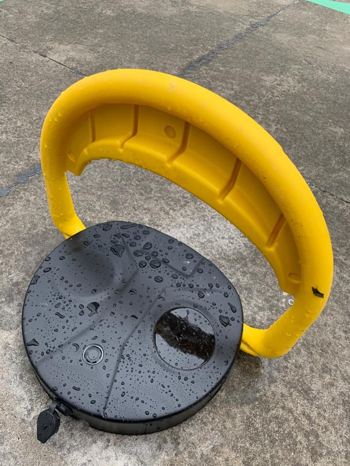 trạm sạc xe điện VinFast lắp thiết bị chống đỗ xe trái phép ảnh 3 tram sac xe dien VinFast lap thiet bi chong do xe trai phep anh 3