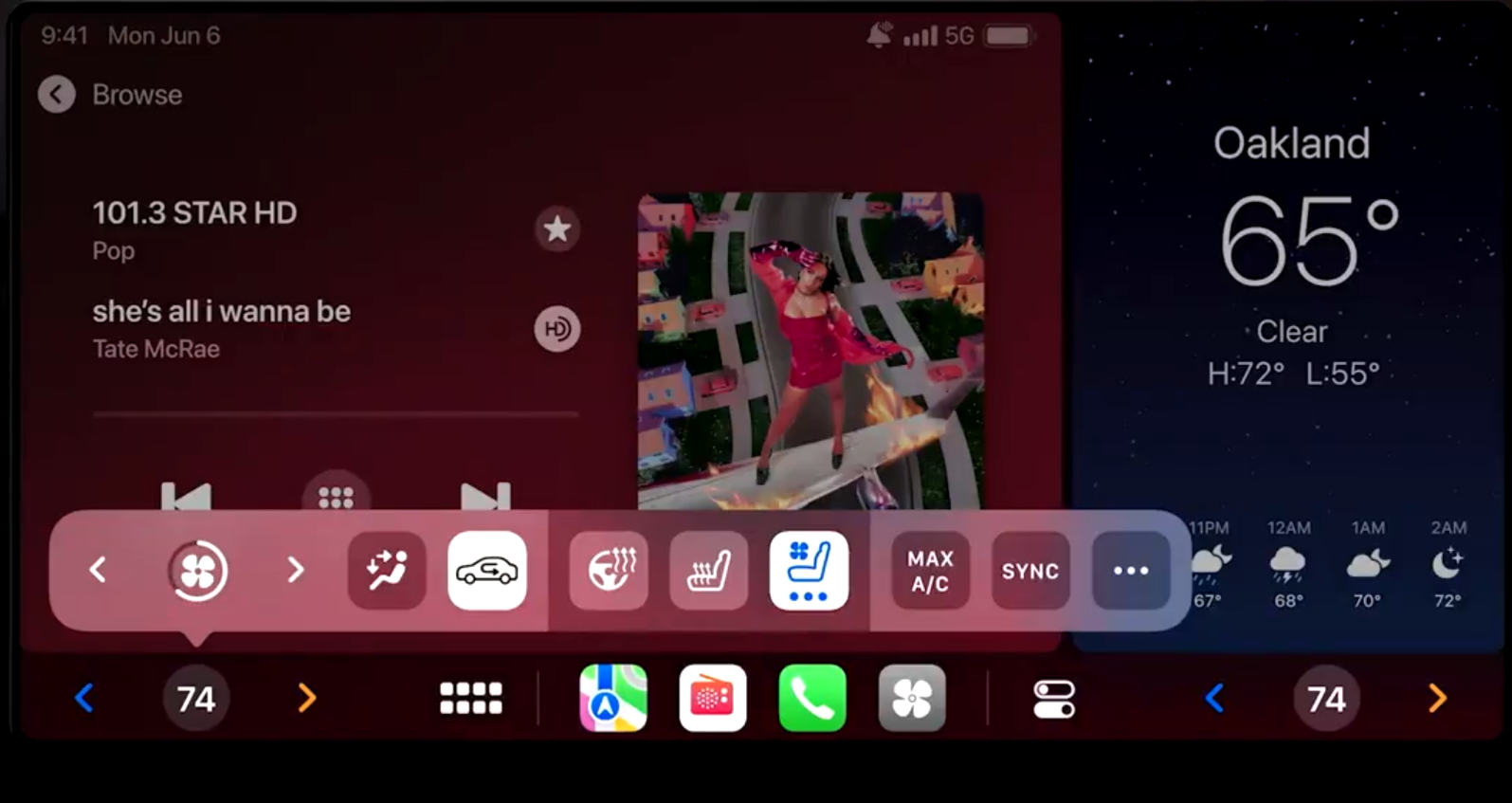 Apple giới thiệu CarPlay thế hệ mới ảnh 2 Apple gioi thieu CarPlay the he moi anh 2