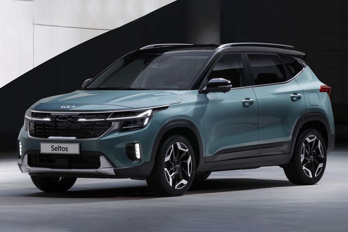 Kia Seltos phien ban moi ra mat - doi ve thiet ke, can so dien tu hinh anh