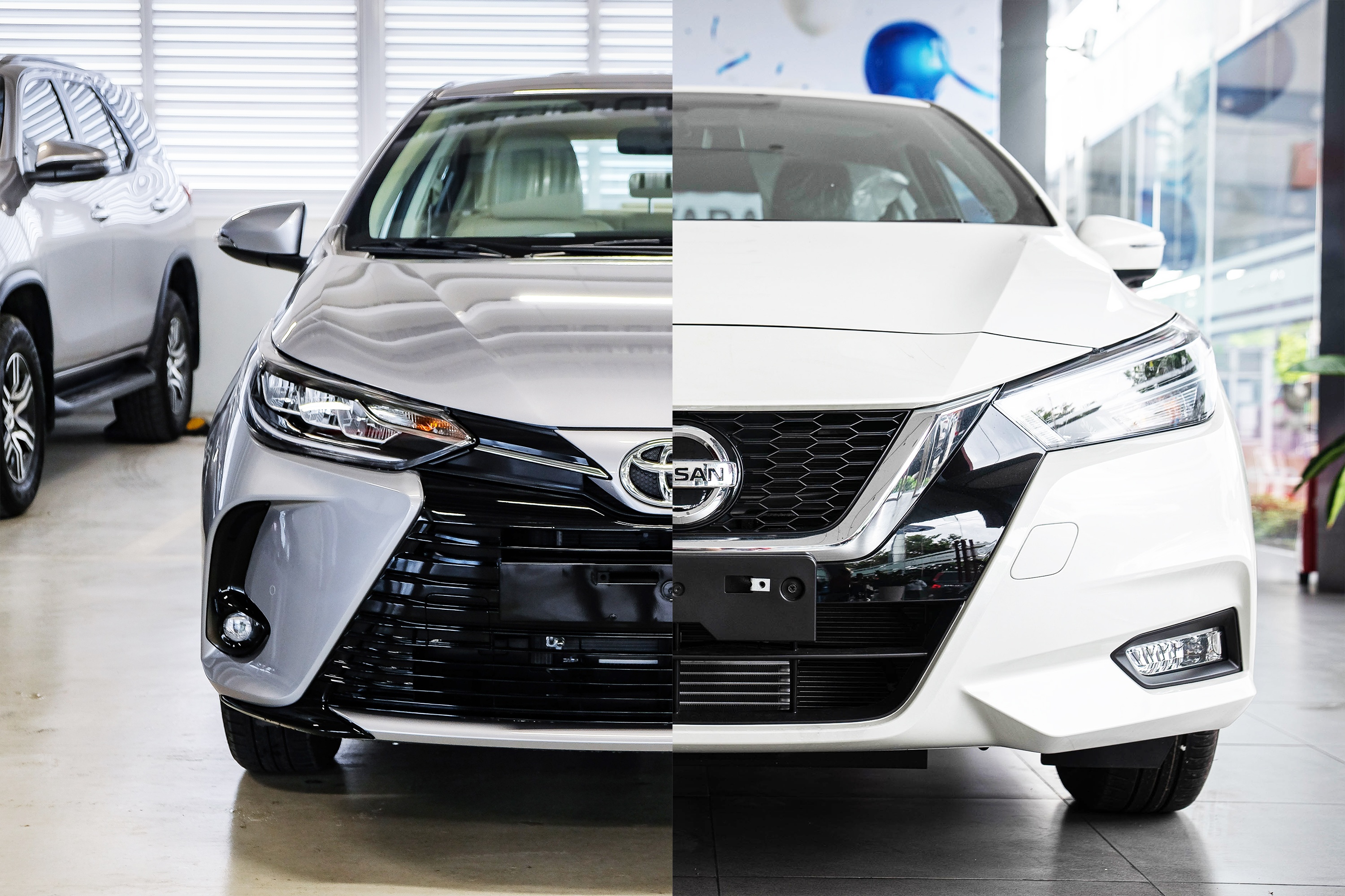 Gia duoi 550 trieu, chon Toyota Vios 1.5E CVT hay Nissan Almera CVT? hinh anh