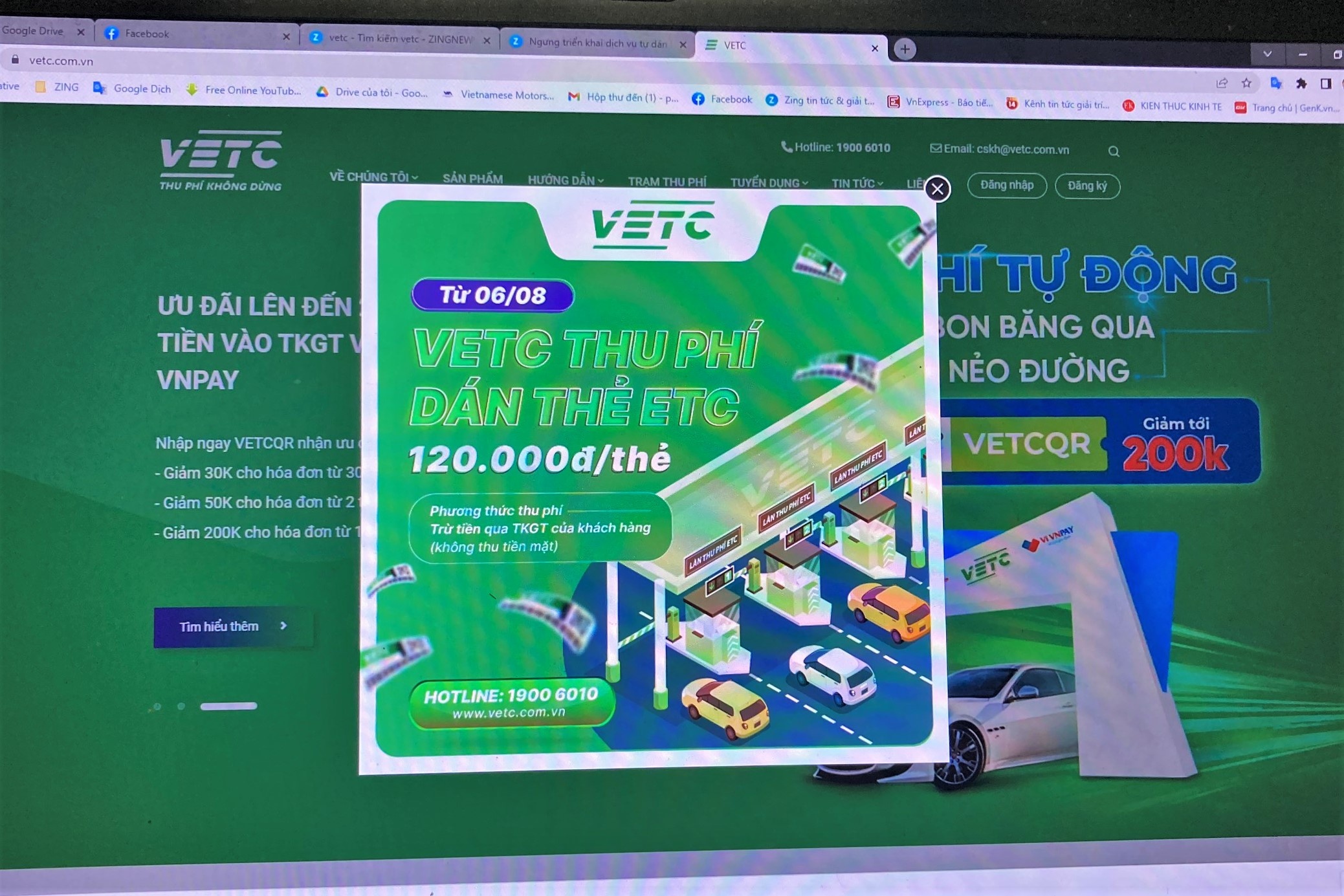 Ngưng dán miễn phí thẻ thu phí tự động từ hôm nay ảnh 1 Ngung dan mien phi the thu phi tu dong tu hom nay anh 1
