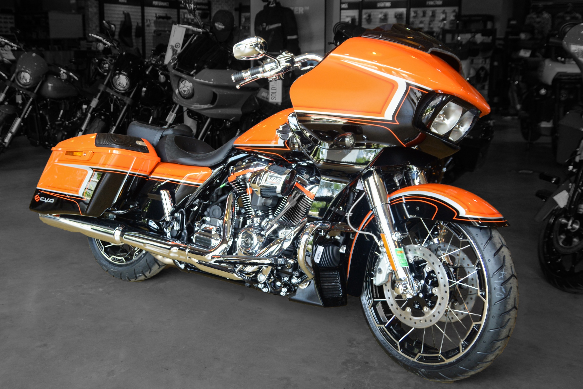 Harley-Davidson Road Glide CVO mau dac biet gia hon 2,3 ty dong hinh anh