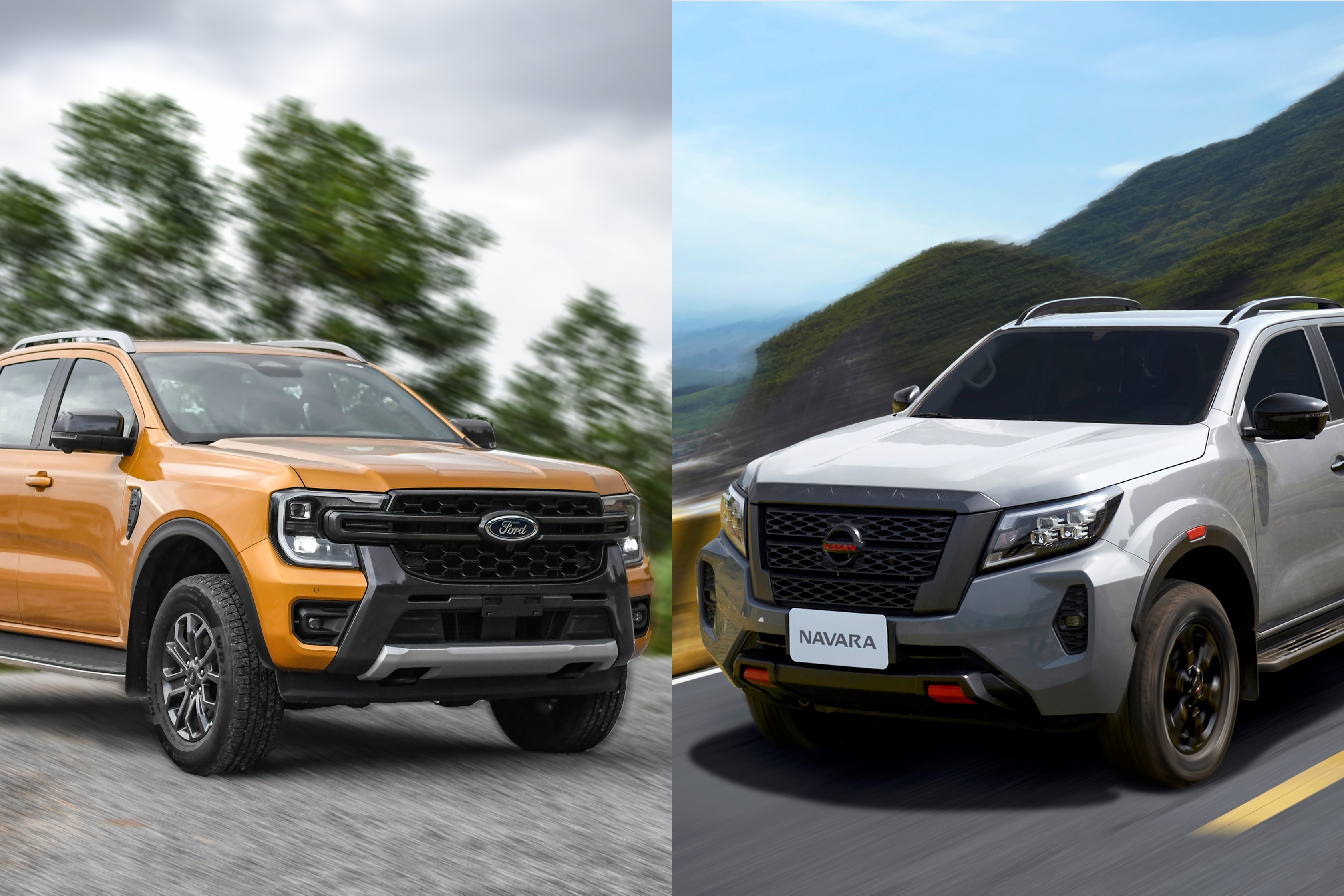 Xe ban tai tam gia 1 ty dong, chon Ranger Wildtrak hay Navara Pro4X hinh anh