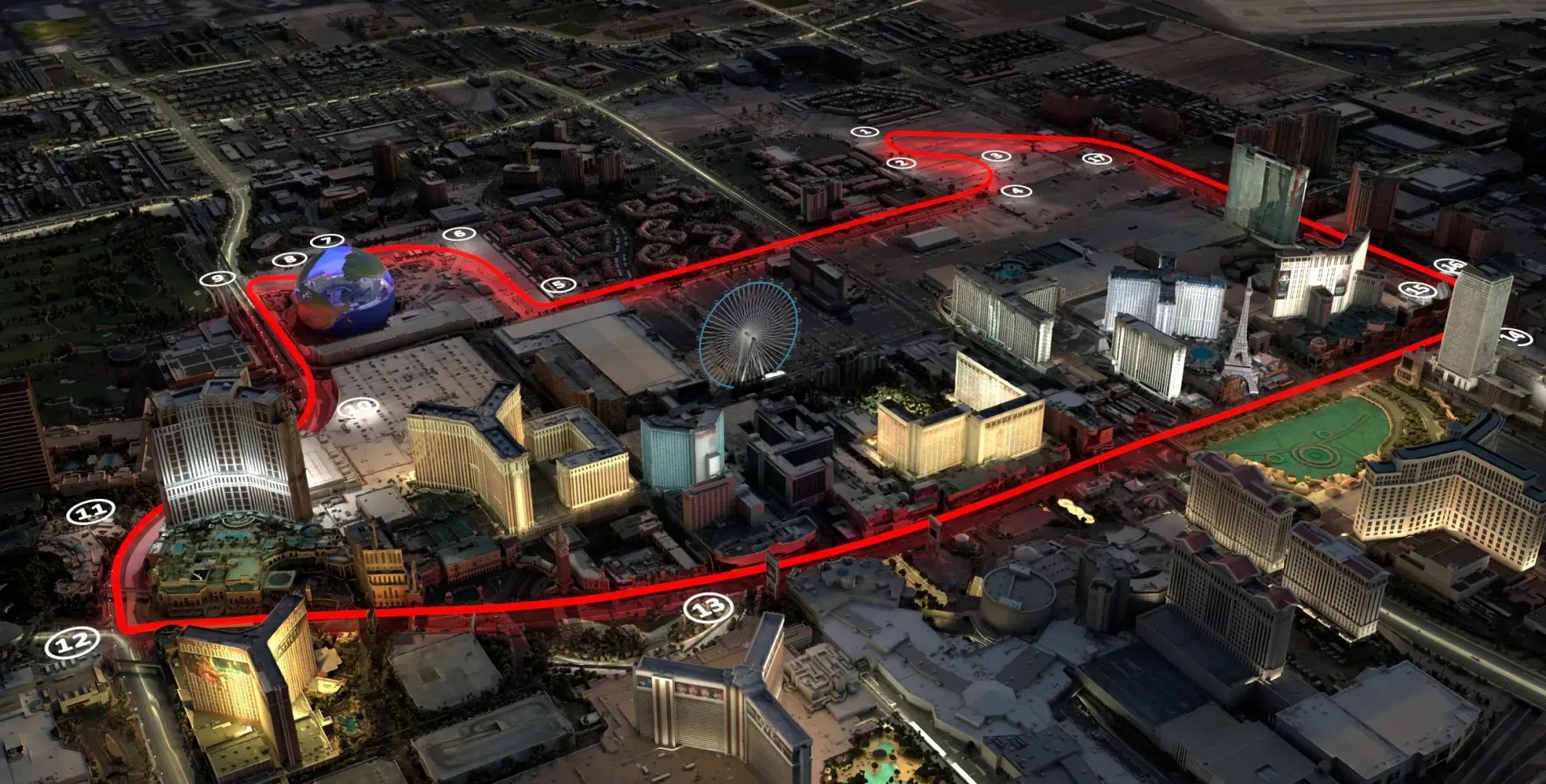 Chi 500 USD de xem dua F1 tai Las Vegas hinh anh