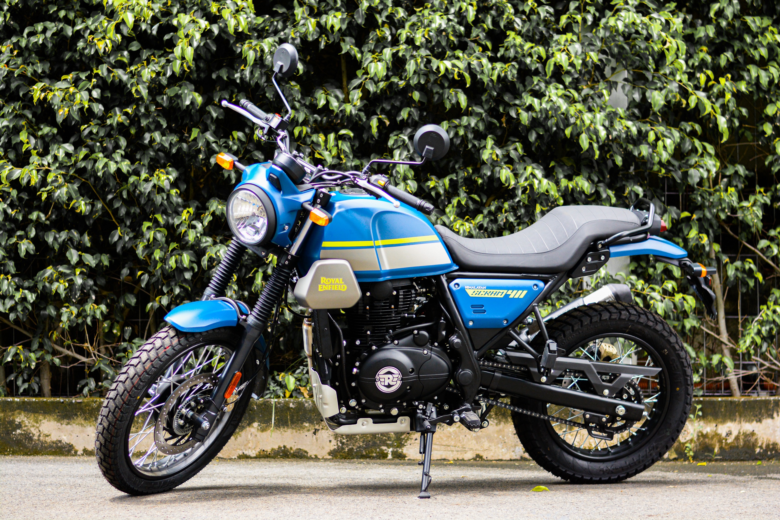 Chi tiet Royal Enfield Scram 411 - moto phuot gia gan 140 trieu dong hinh anh