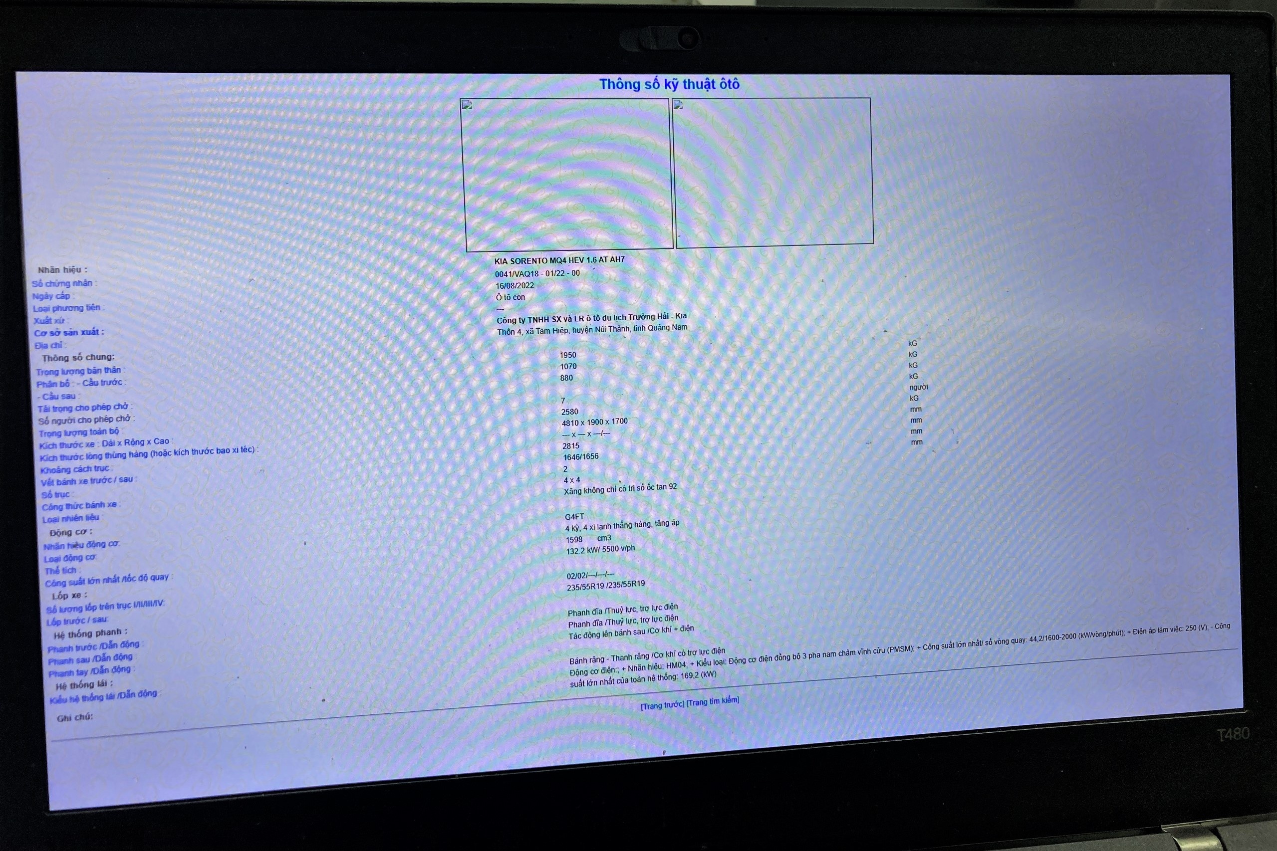 Sorento HEV duoc lap rap anh 1