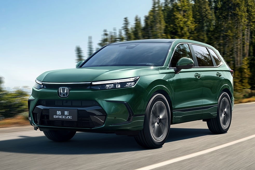 Mau xe thay the Honda CR-V tai Trung Quoc hinh anh