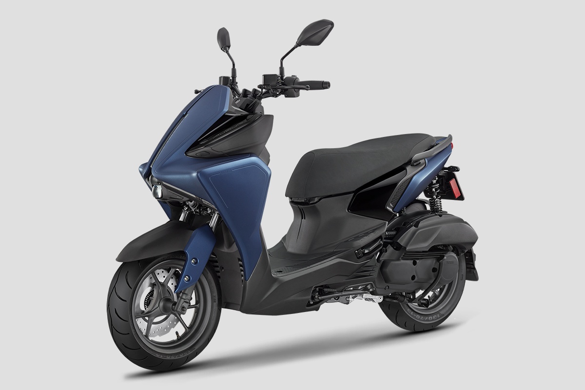 Yamaha ra mat xe tay ga moi - dong co 155 cc, den mo rong theo goc cua hinh anh