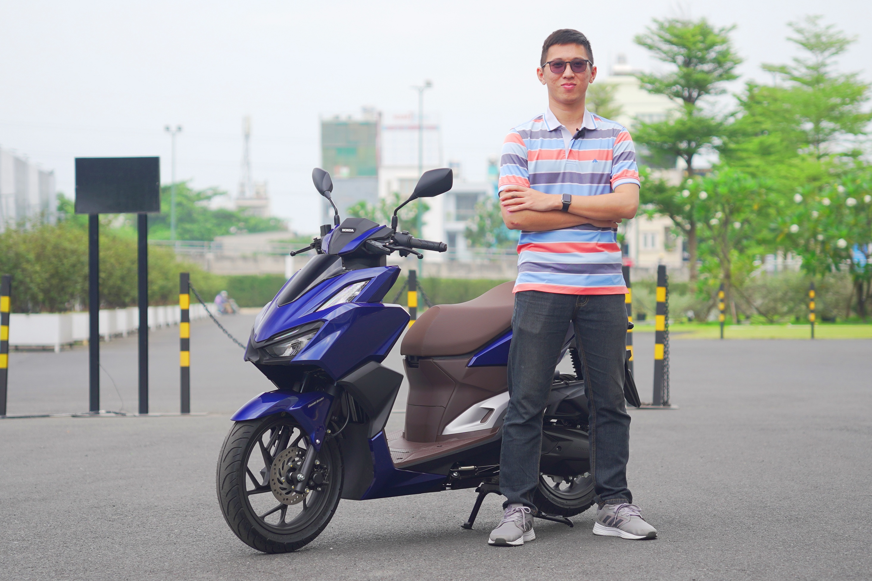 Trai nghiem nhanh Honda Vario 160 lap rap tai Viet Nam hinh anh