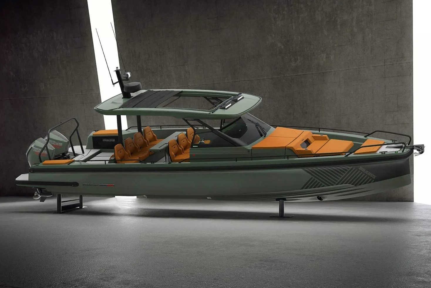 Chi tiet du thuyen Brabus manh 900 ma luc hinh anh