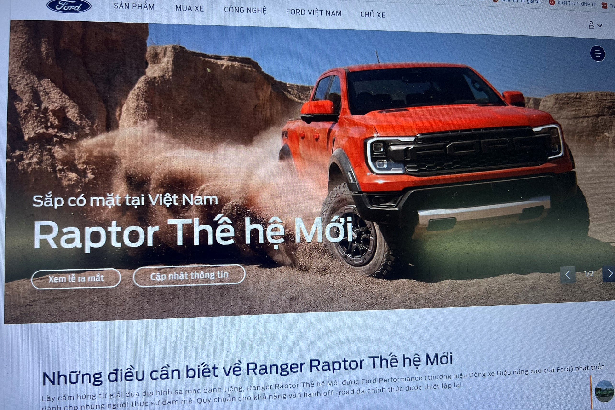 Ranger Raptor nhan dat coc anh 1