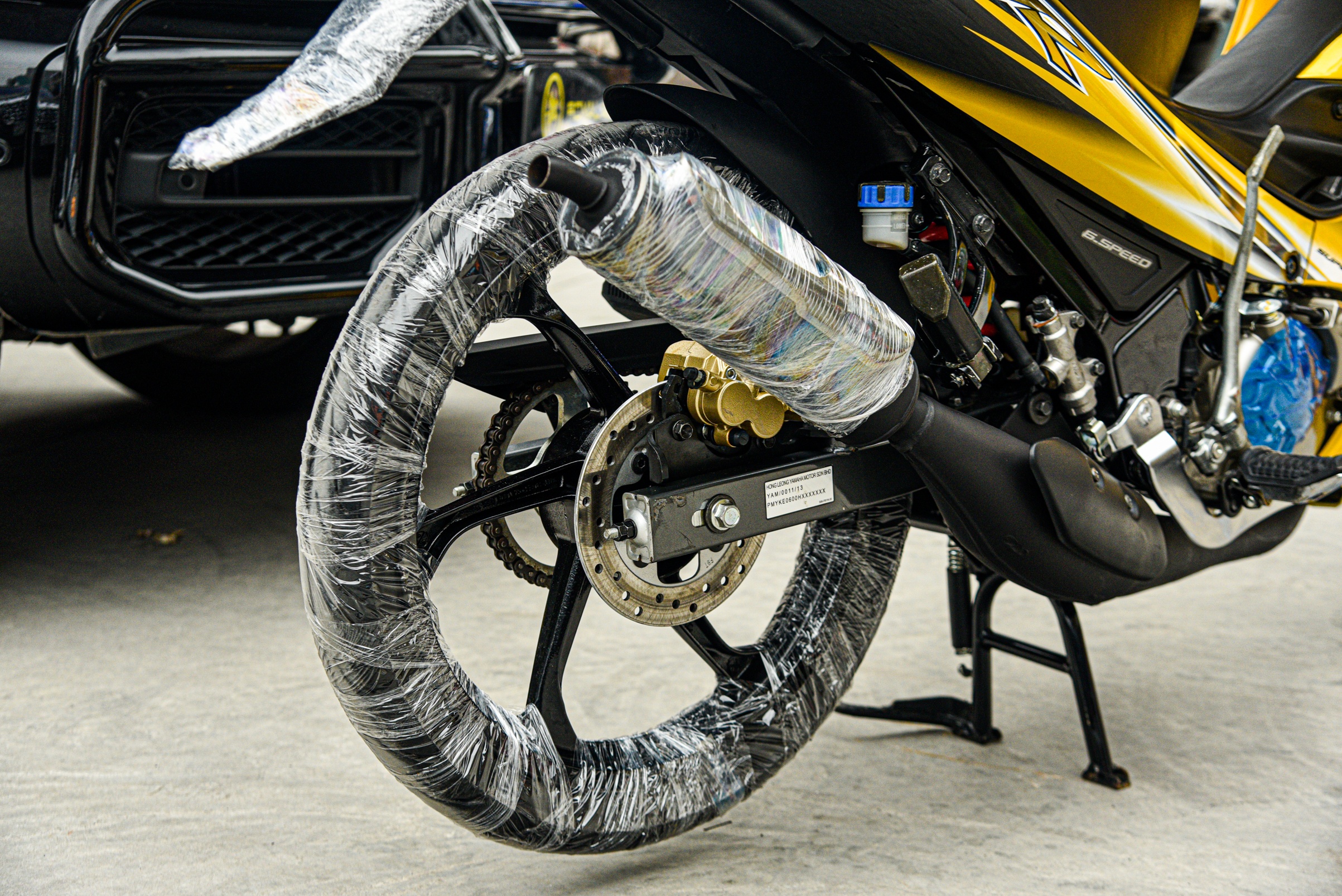 Chi tiet Yamaha 125ZR anh 4