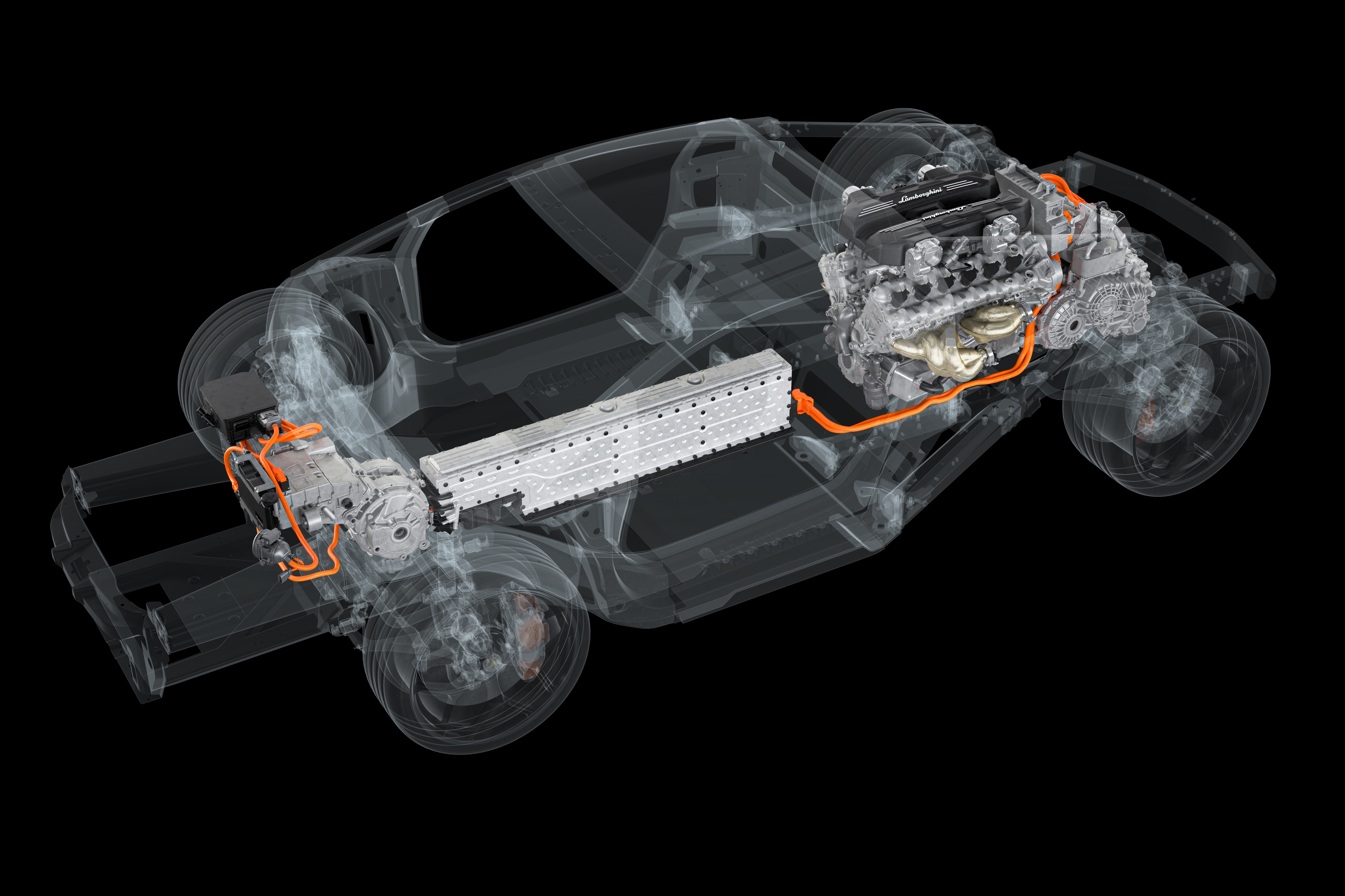 Lamborghini he lo sieu xe hybrid ra mat trong nam nay hinh anh