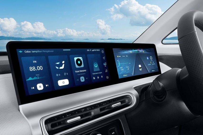 MG ban xe dien mini anh 1