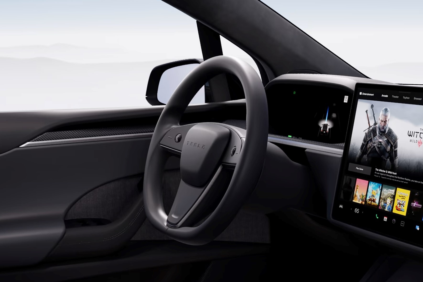 Xe dien Tesla duoc trang bi vo lang moi hinh anh