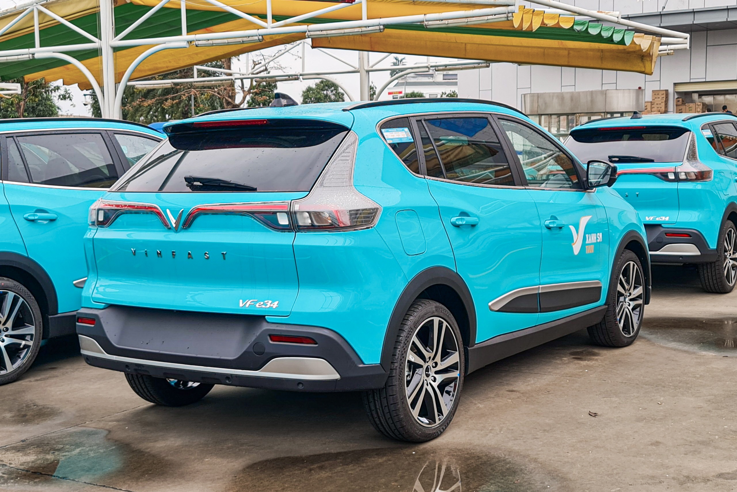 taxi điện VinFast VF e34 ảnh 2 taxi dien VinFast VF e34 anh 2