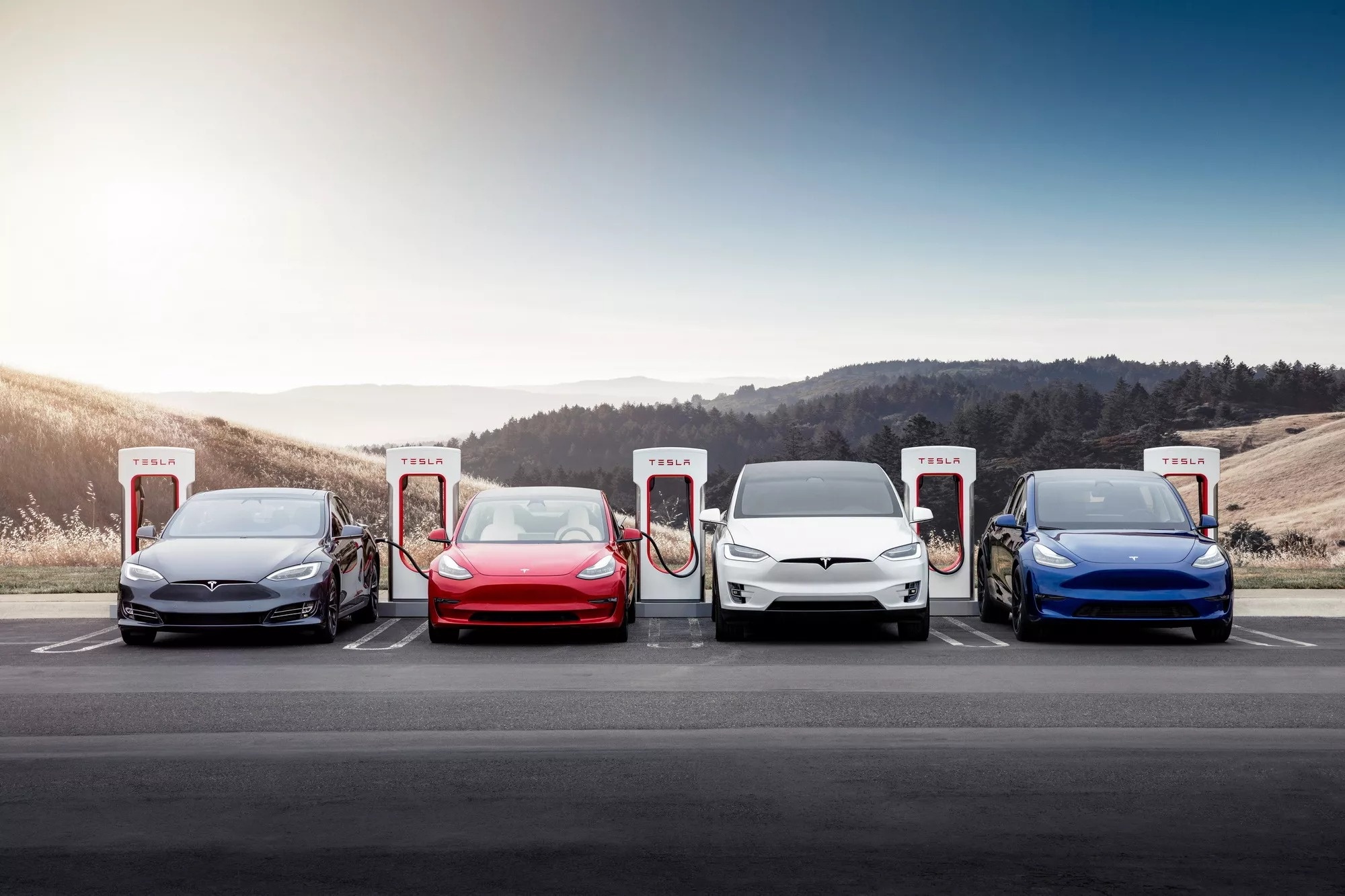 Xe điện Tesla ảnh 1 Xe dien Tesla anh 1