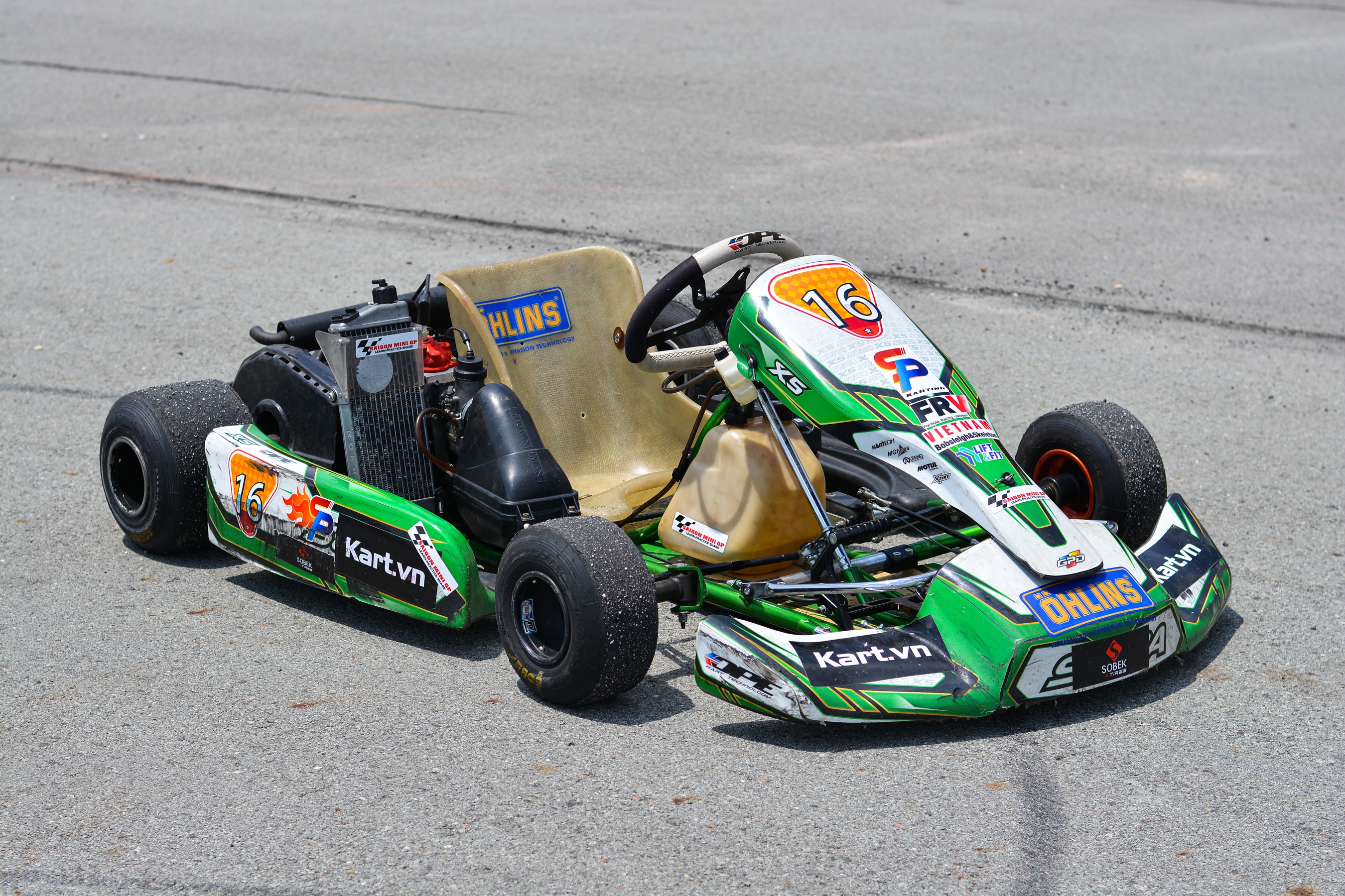 Xe dua mini Go-Kart gia hon 250 trieu co gi dac biet? hinh anh