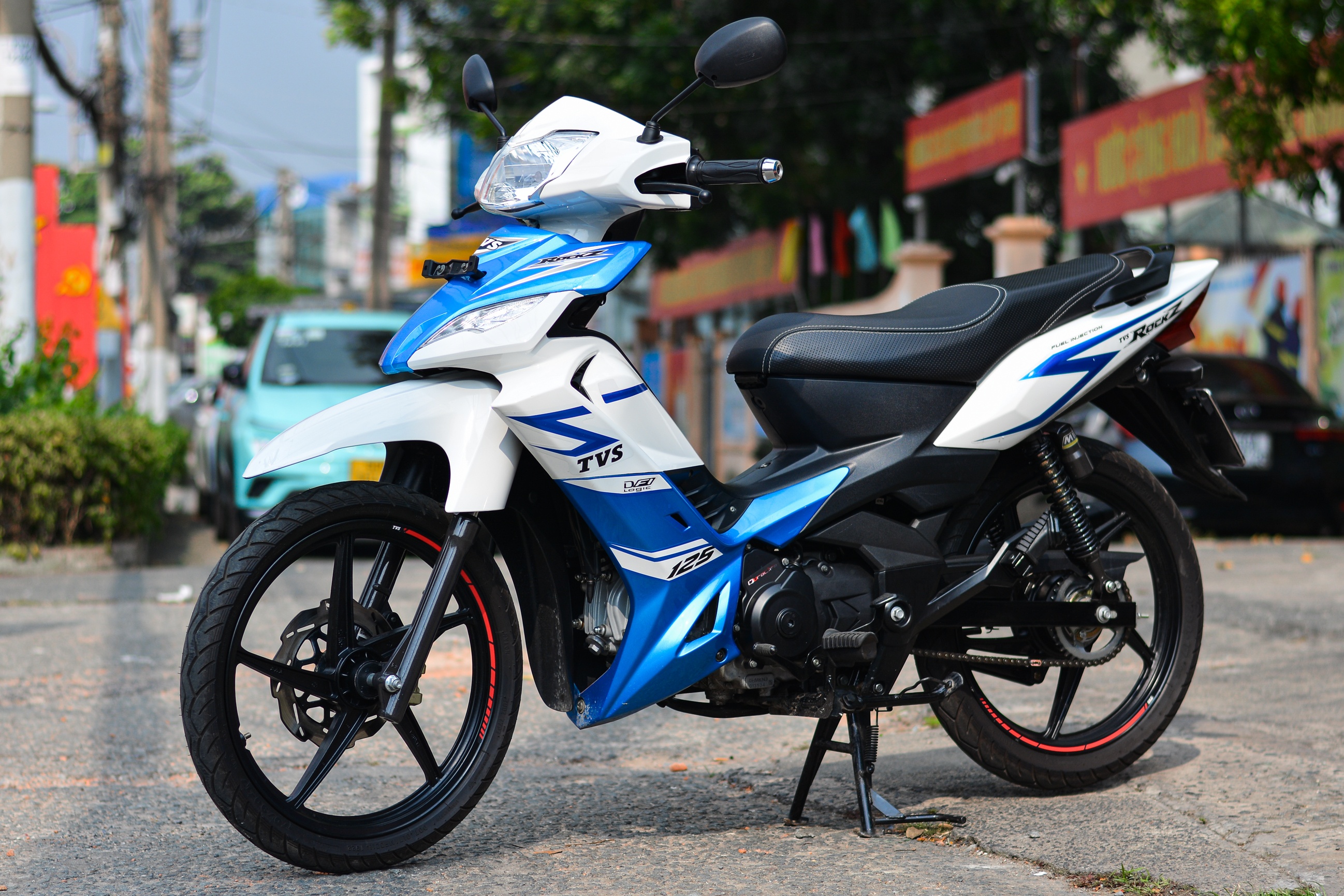 Xe máy TVS Rockz 125 ảnh 1 Xe may TVS Rockz 125 anh 1