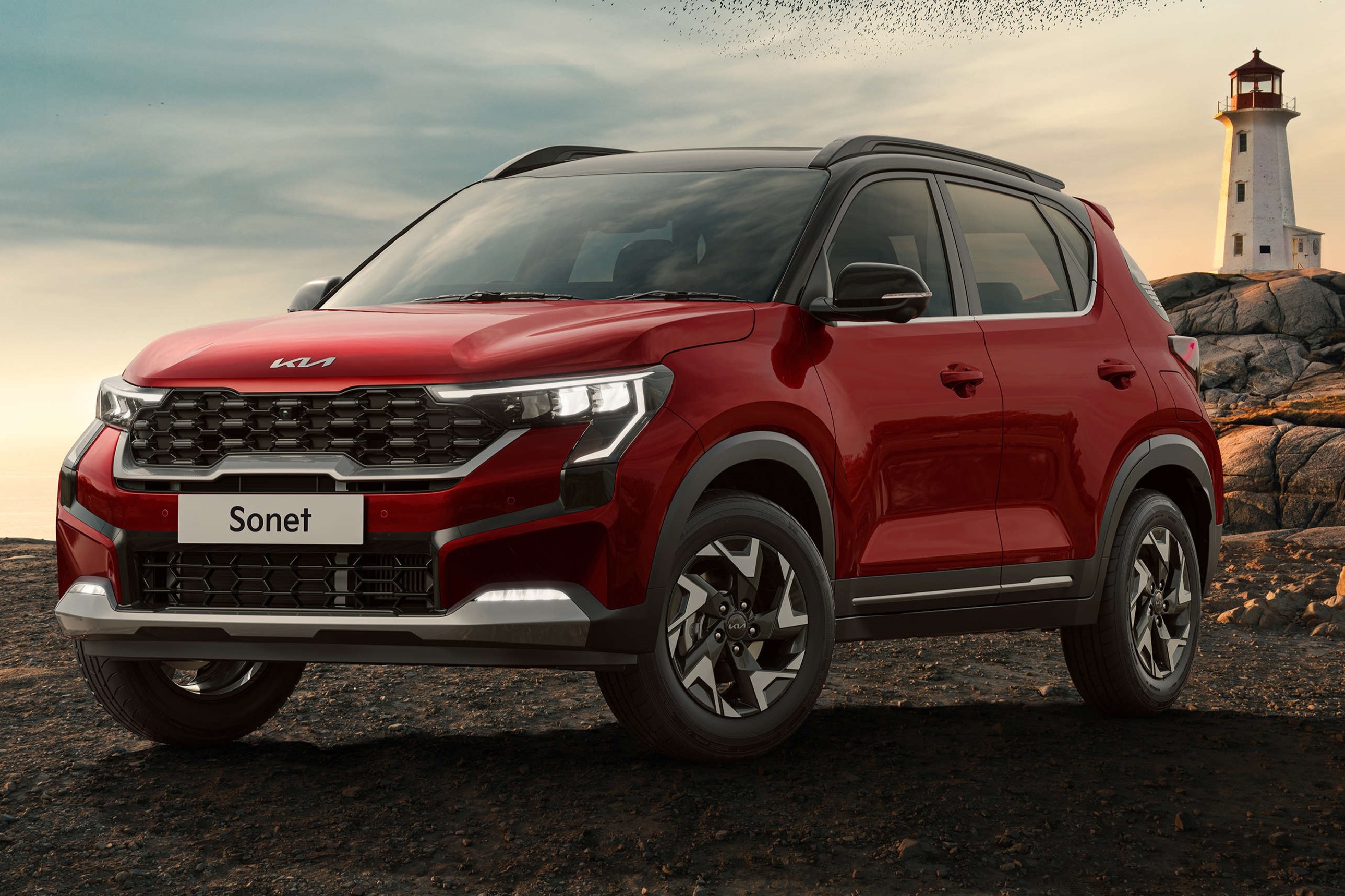 Kia Sonet 2024 thay doi thiet ke tu trong ra ngoai hinh anh