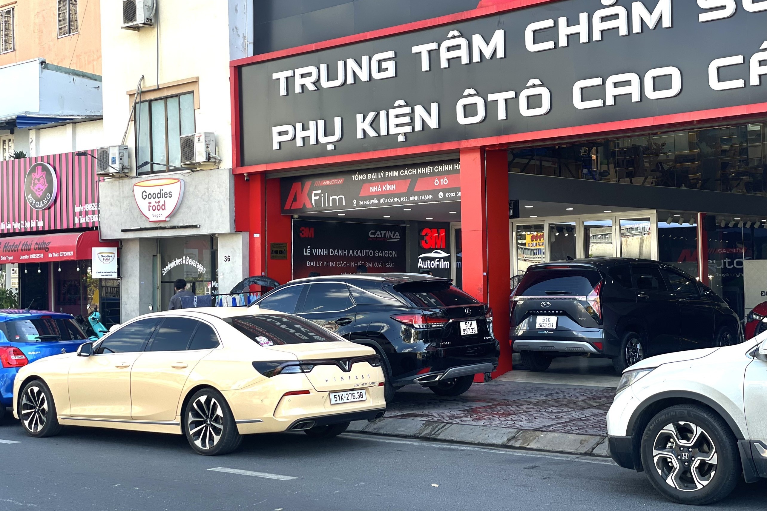 Cham soc xe truoc Tet anh 1