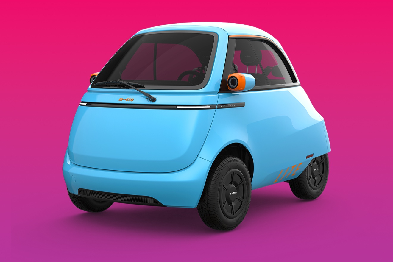 Chiec xe dien danh cho nguoi chua co bang lai tai chau Au hinh anh