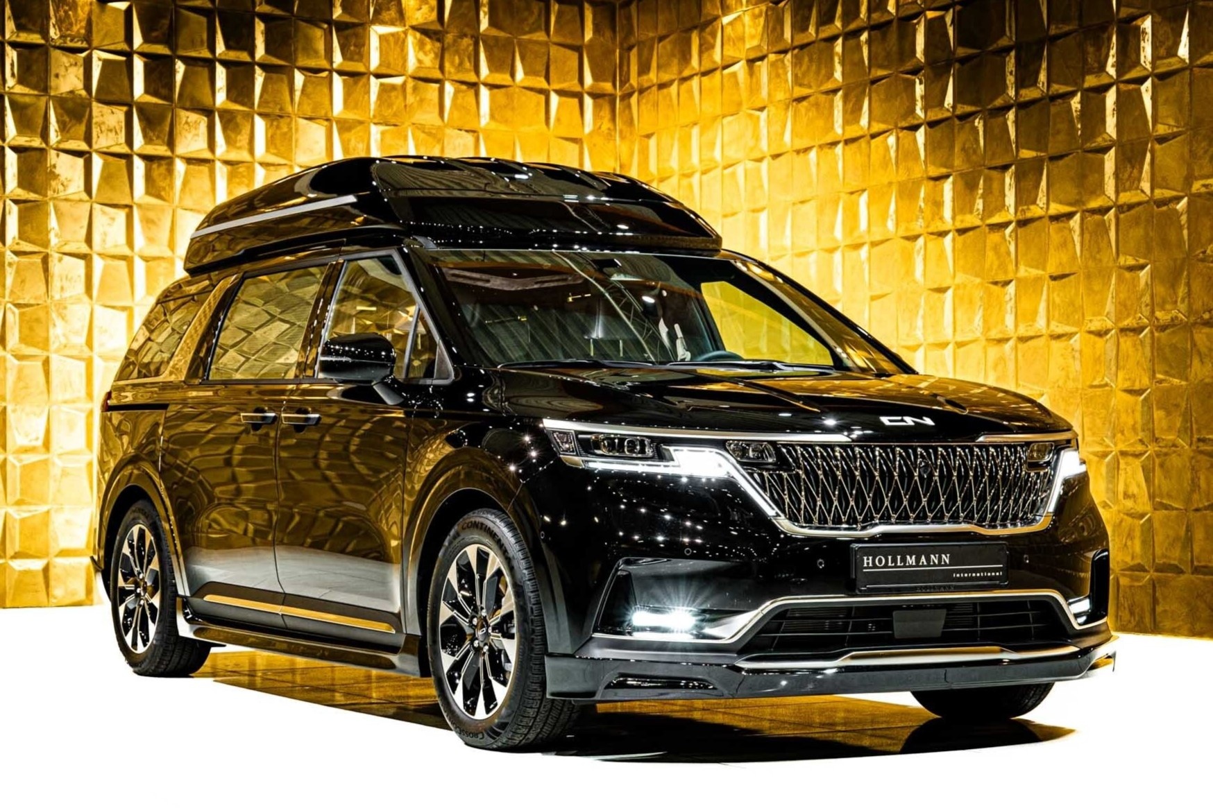 Kia Carnival nang cap nhu xe sang - co tran sao, ghe da Nappa hinh anh