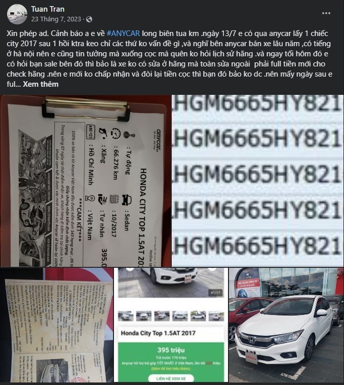 Thi truong xe cu anh 1