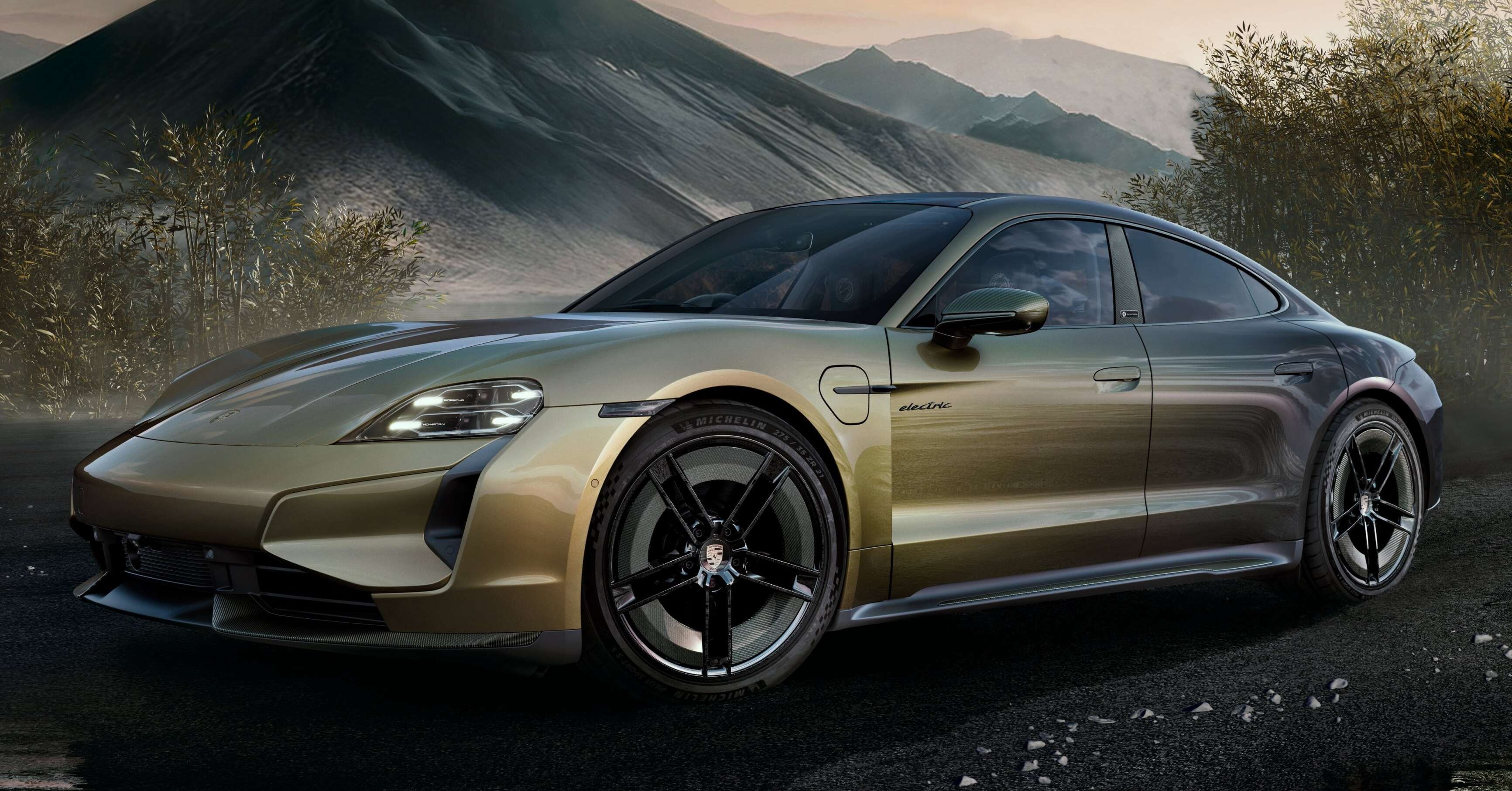 Porsche Taycan doc nhat anh 1